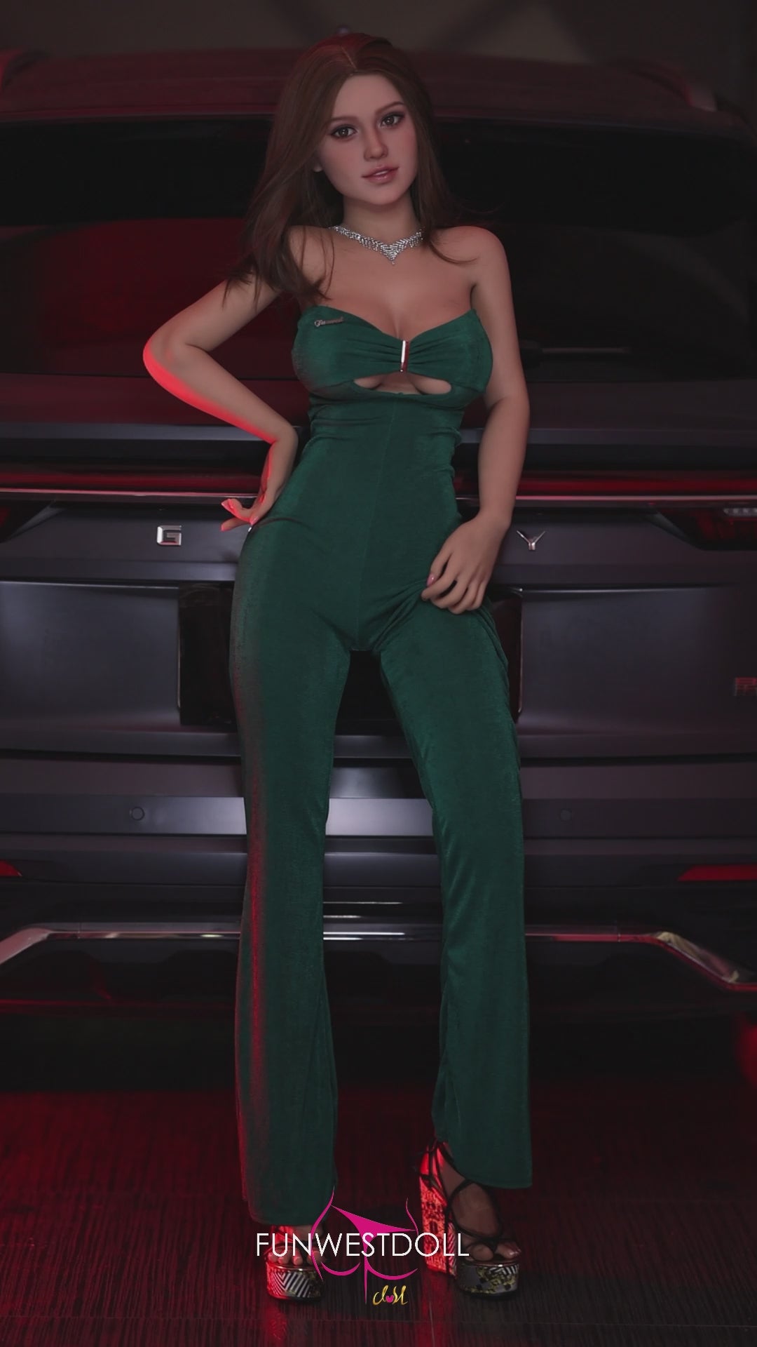 Rose sexdukke (FunWest Doll 155 cm F-cup #043 S-TPE) EXPRESS