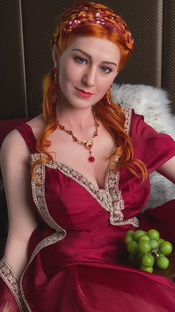 Lucretia sexdukke (Starpery 165 cm G-cup TPE+silikone)