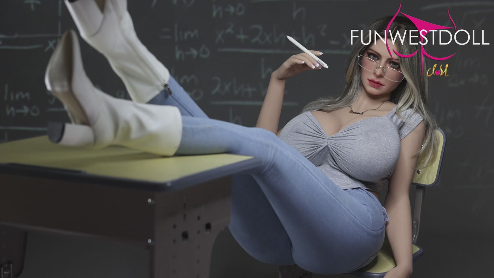 Zoey sexdukke (FunWest Doll 165 cm K-cup #034 TPE)