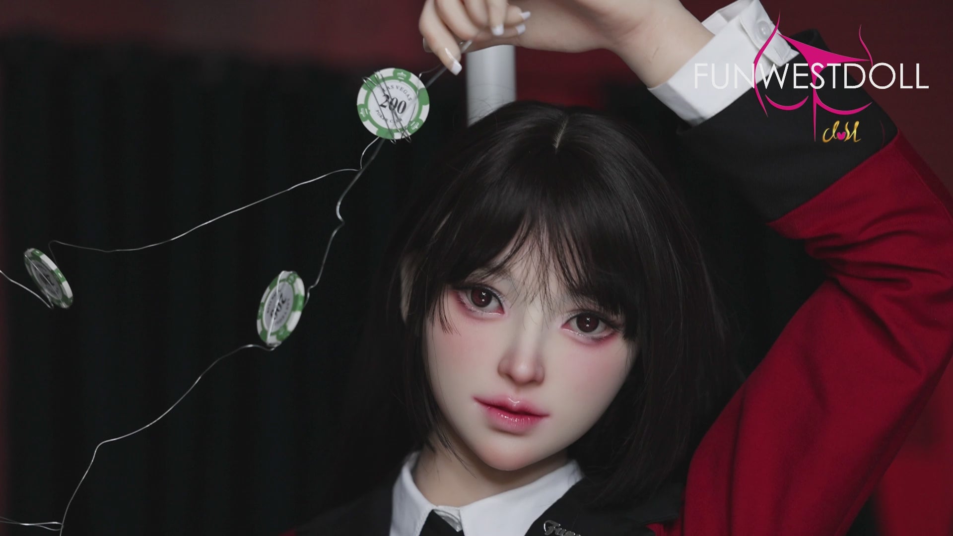 Yumeko Jabami sexdukke (FunWest Doll 159 cm a-cup #038S silikone)