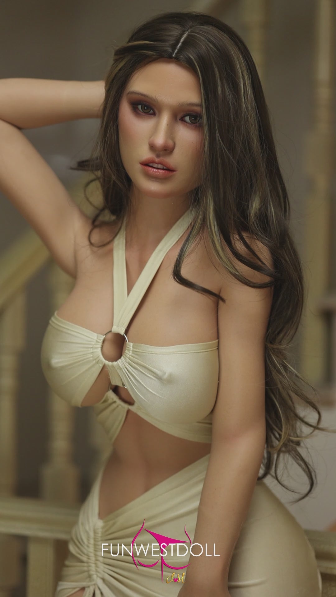 Juliette sexdukke (FunWest Doll 160 cm e-cup #046S silikone)