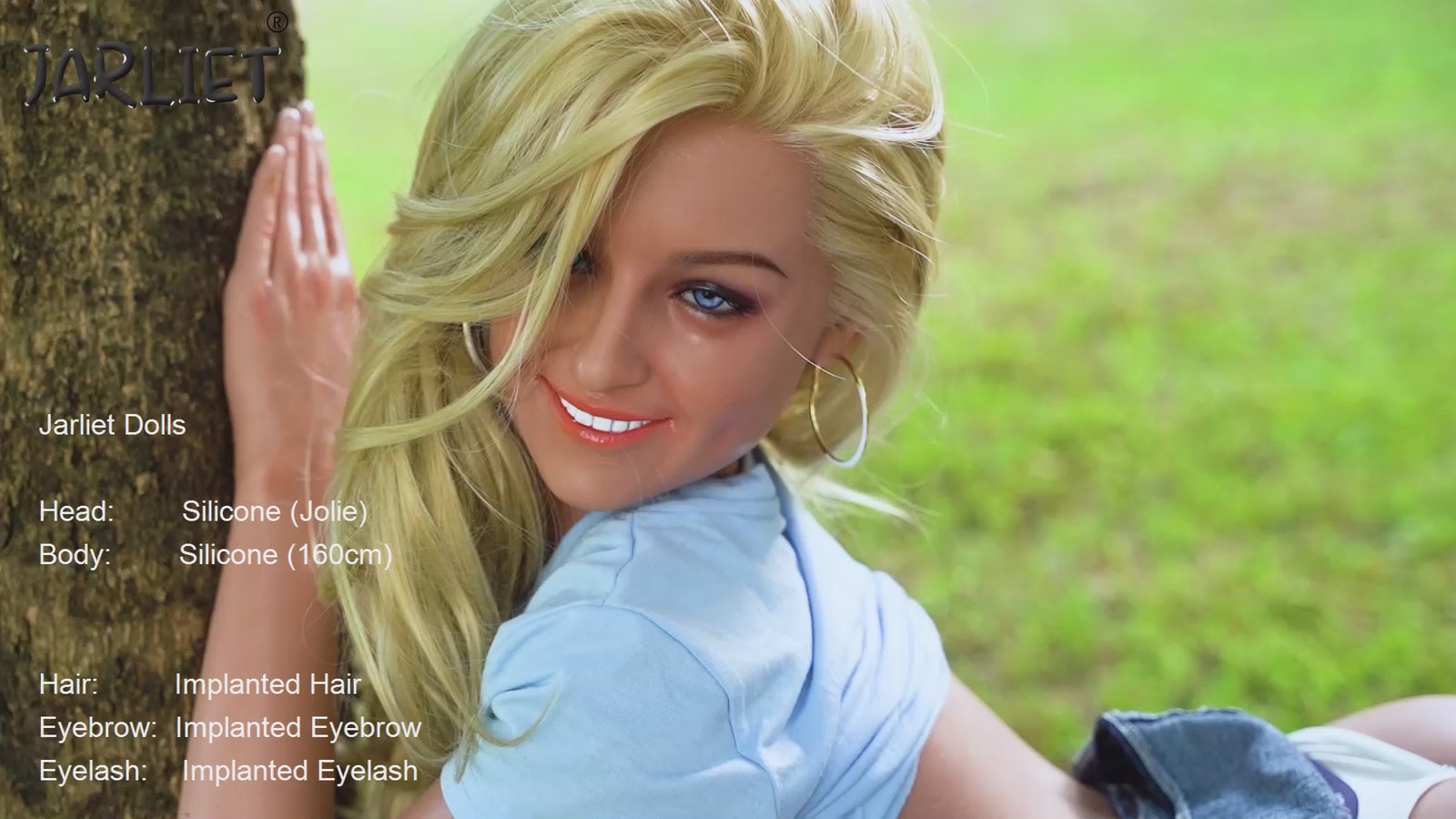 Jolie sexdukke (Jarliet 160 cm C-cup silikone)