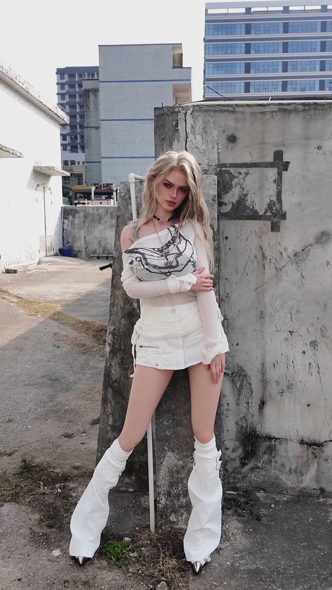 Stella sexdukke (TOP CYDOLL 168 cm F-cup TPE+silikone)