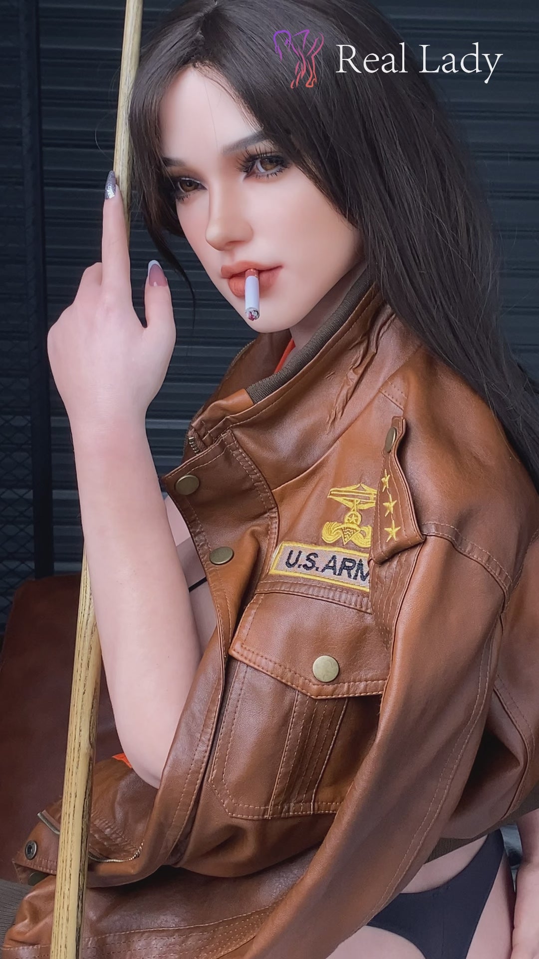 Heidi sexdukke (Real Lady 168 cm E-cup S46 silikone)