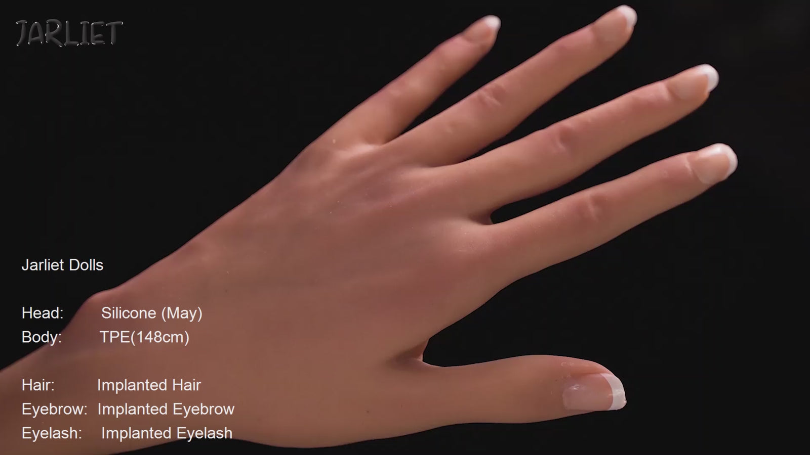 maj sexdukke (Jarliet 148 cm E-cup TPE+silikone)