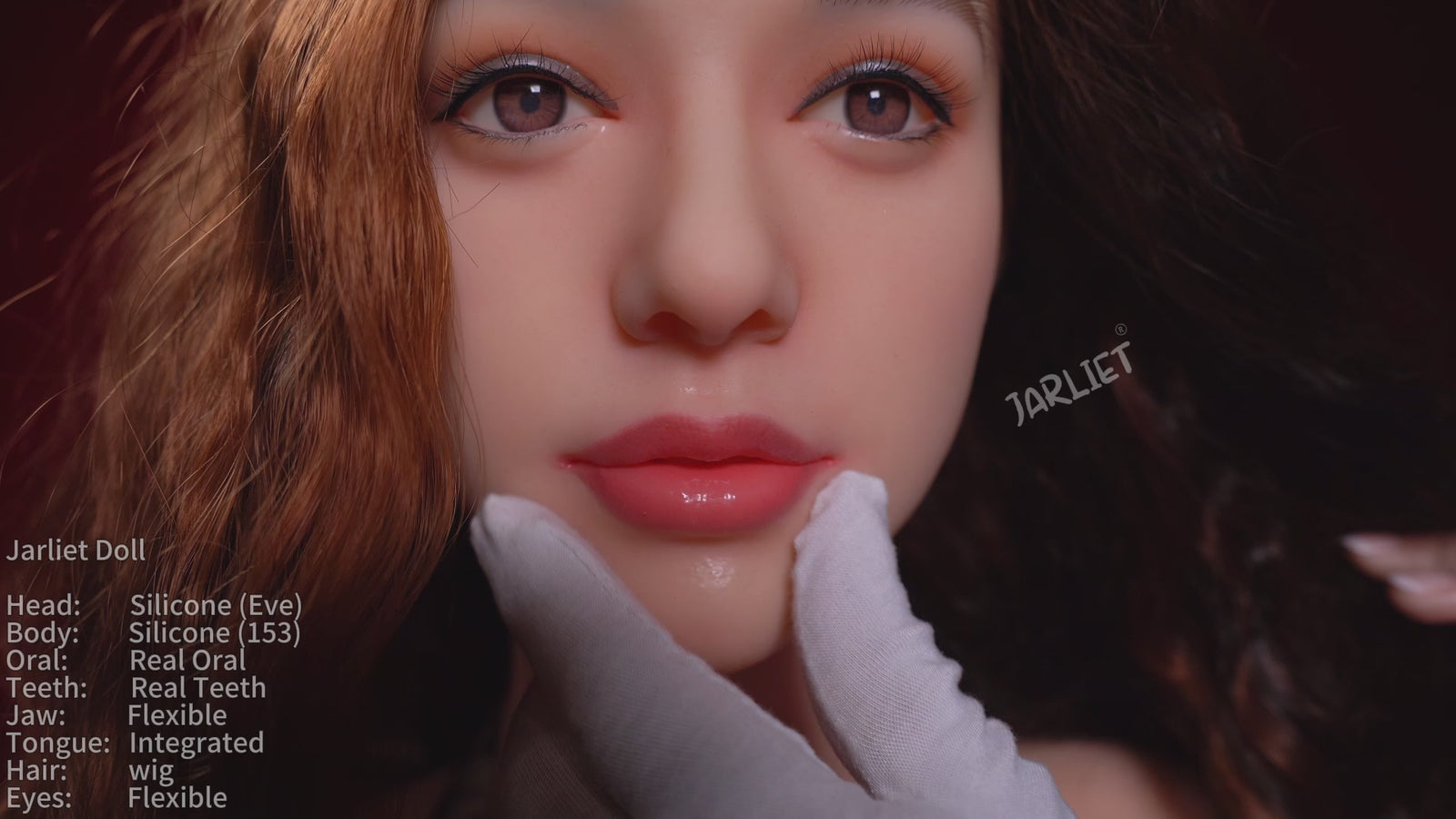Eva sexdukke (Jarliet 153 cm C-cup silikone)