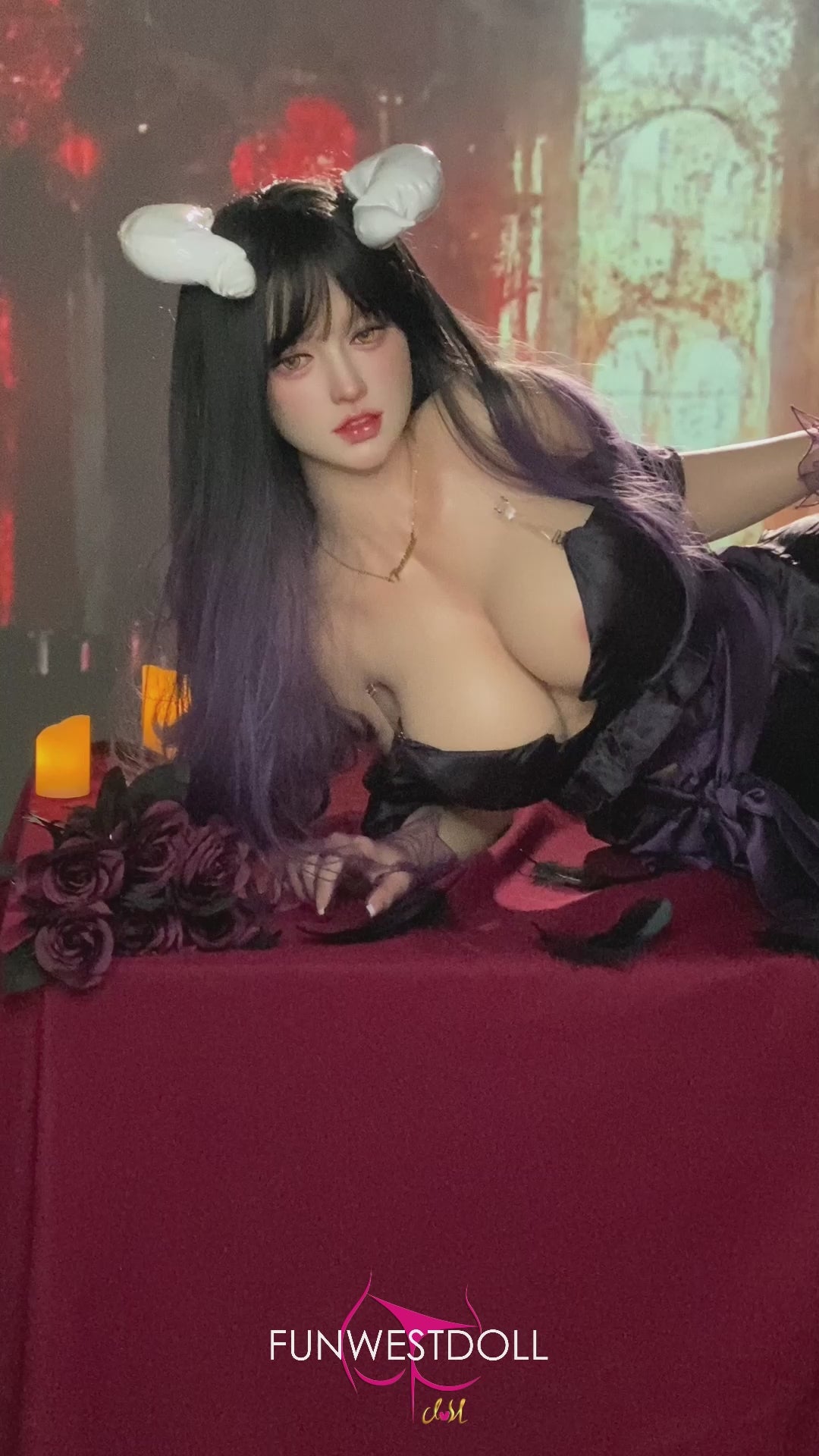 Chloe sexdukke (FunWest Doll 160 cm e-cup #035S silikone)