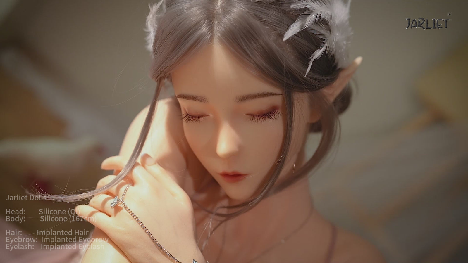Qi sexdukke (Jarliet 167 cm B-cup silikone)