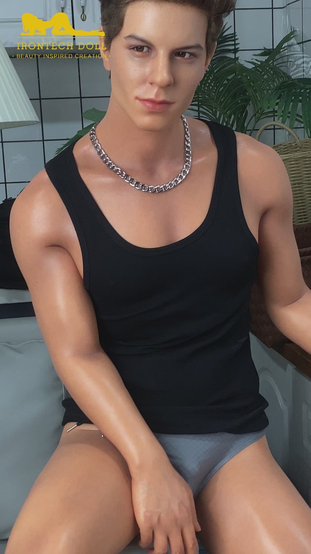 Drake von Pornstar sexdukke (Irontech Doll 175 cm silikone)