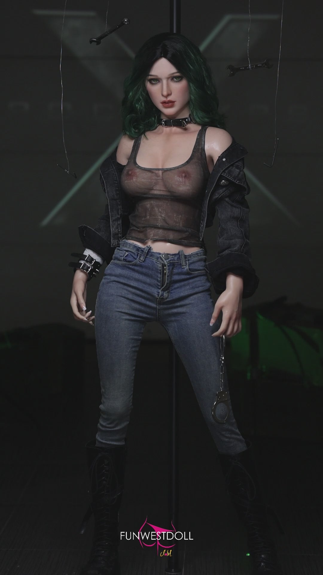 Alexa sexdukke (FunWest Doll 157 cm D-cup #045S silikone)