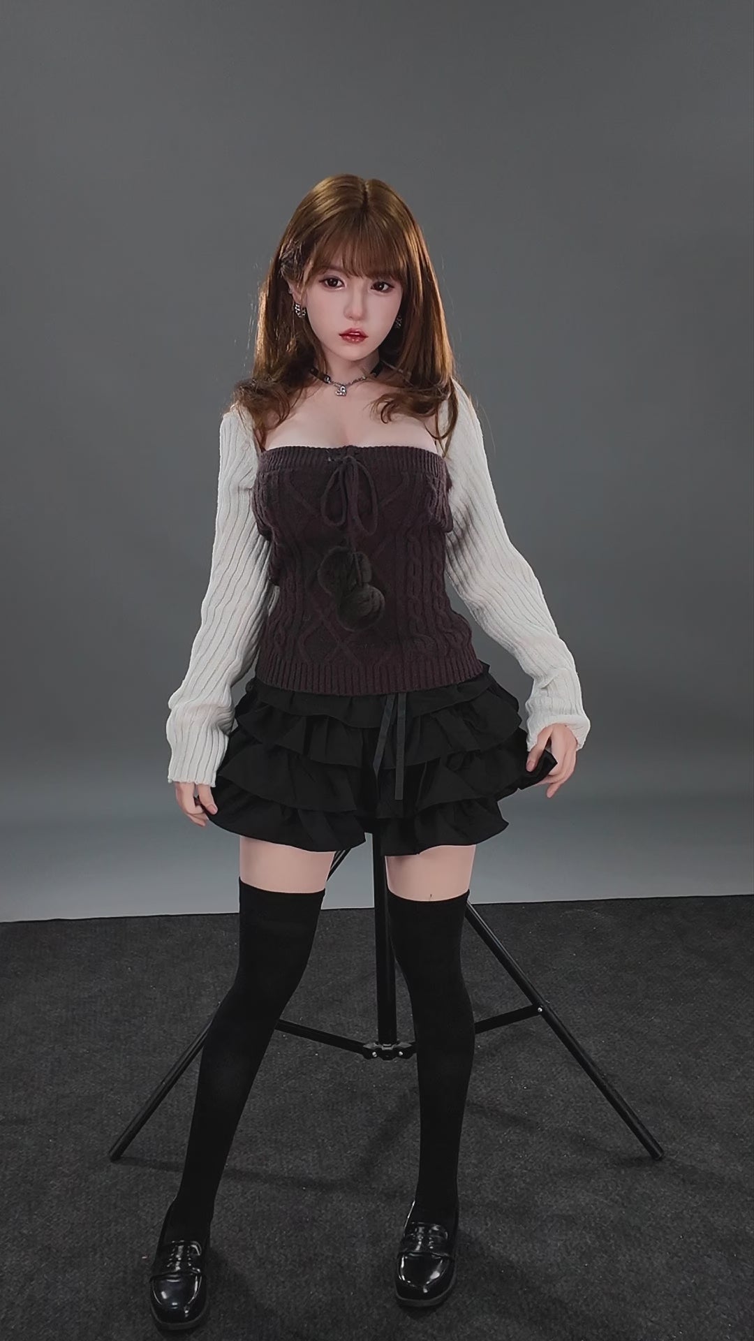 Liang sexdukke (TOP CYDOLL 157 cm D-cup TPE+silikone)