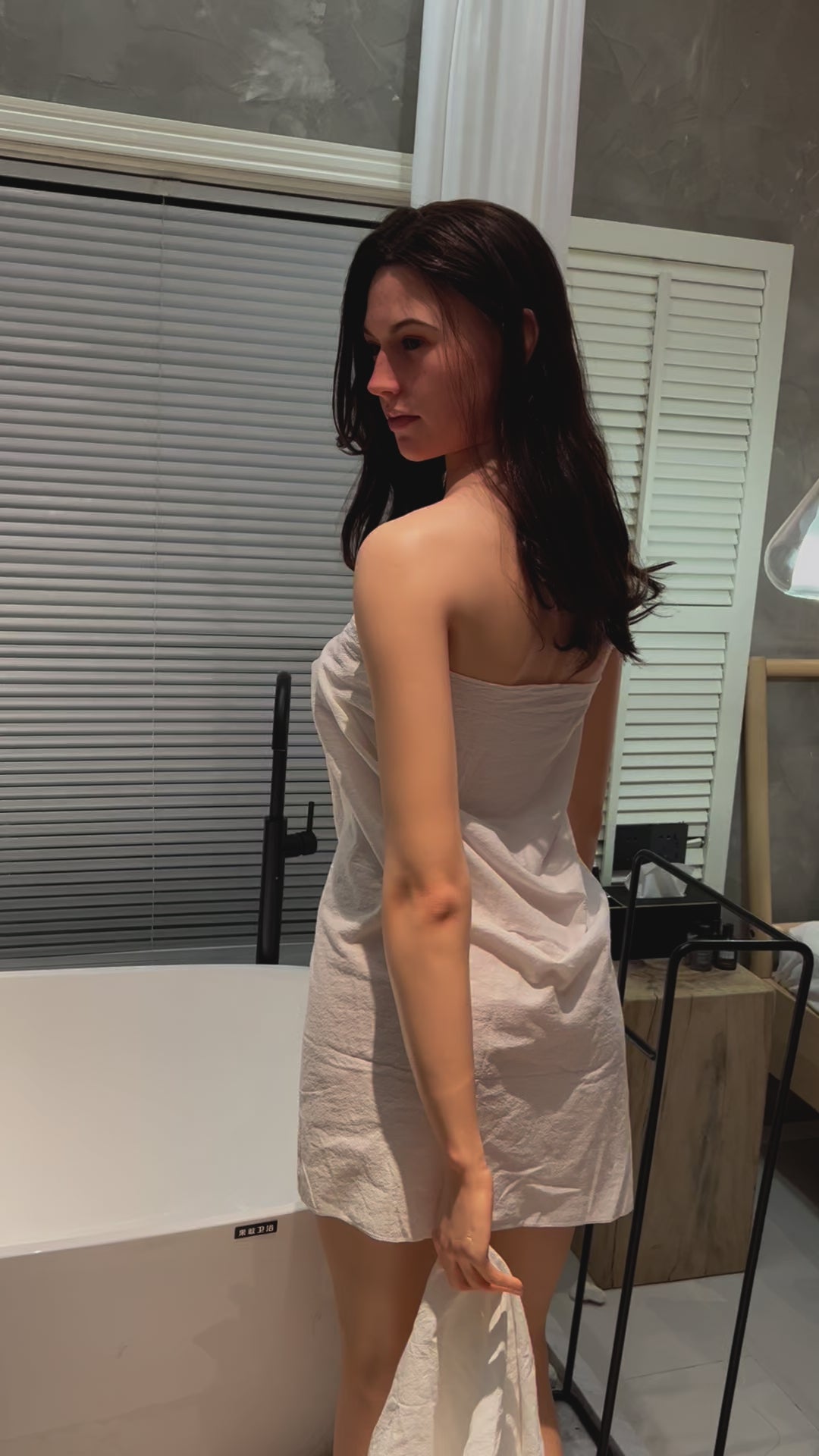 Evelina sexdukke (Zelex 175 cm e-cup Ge98-1 silikone)