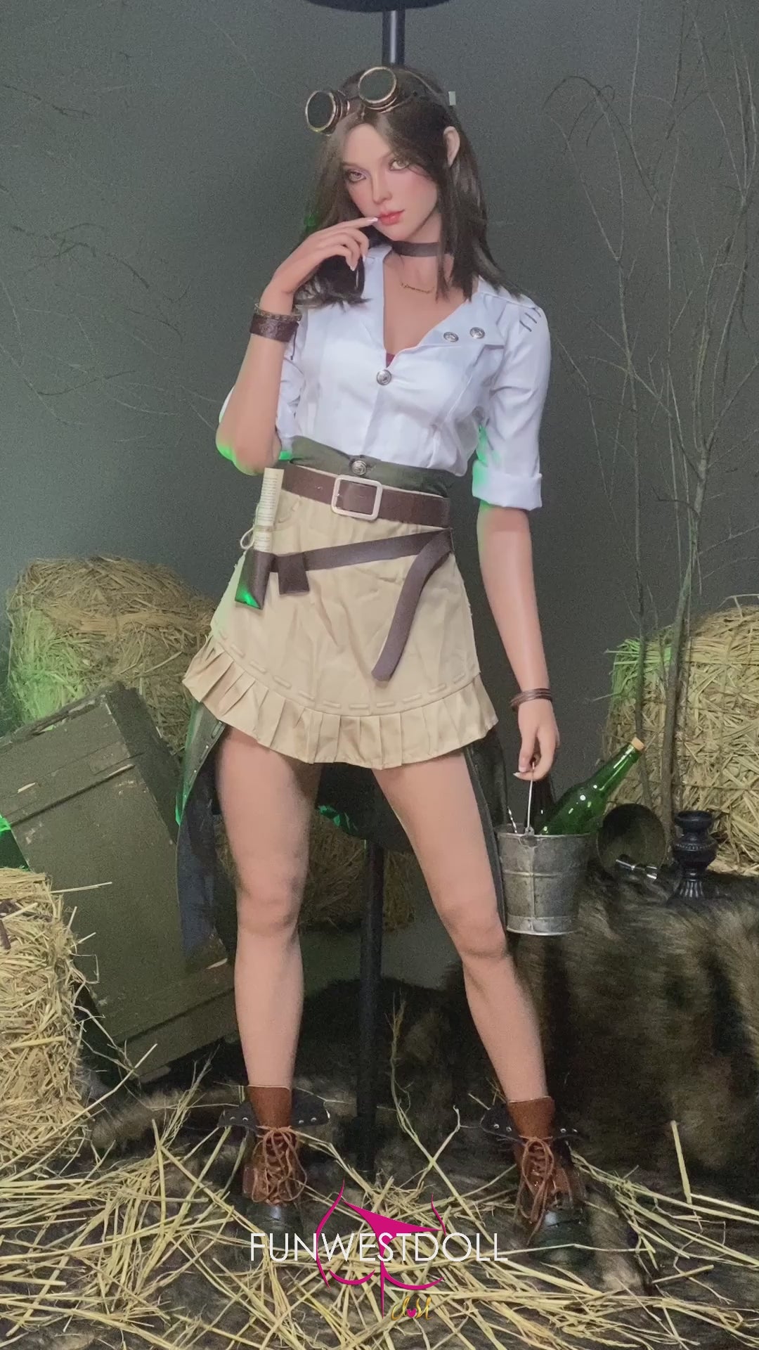 Lexie sexdukke (FunWest Doll 168 cm D-cup #026S RST silikone) EXPRESS