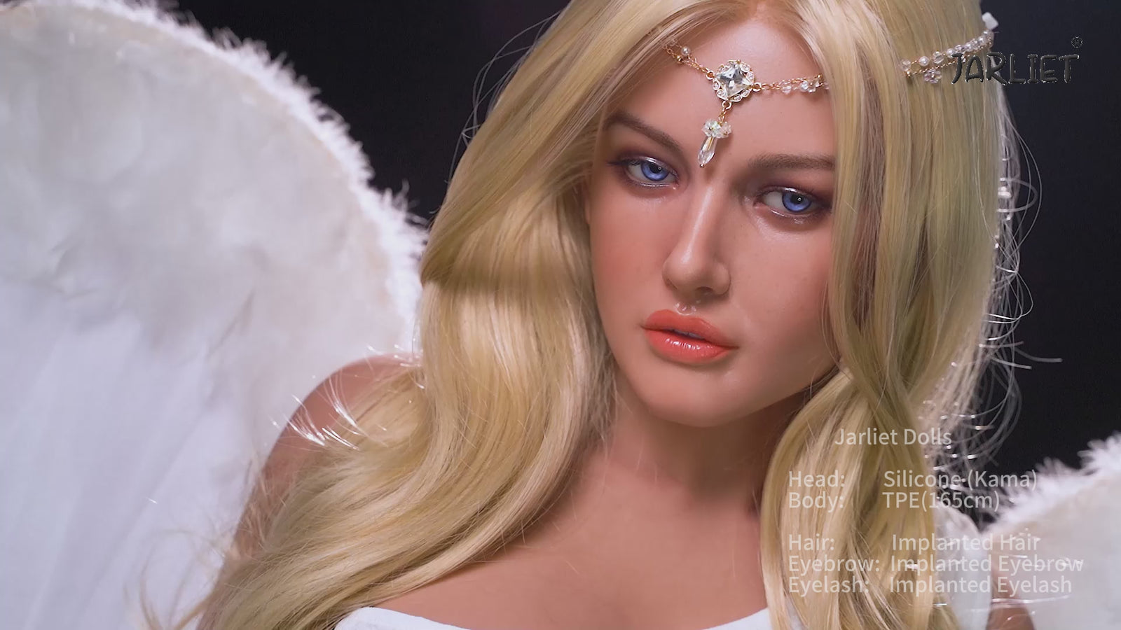 Kama sexdukke (Jarliet 165 cm C-cup TPE+silikone)