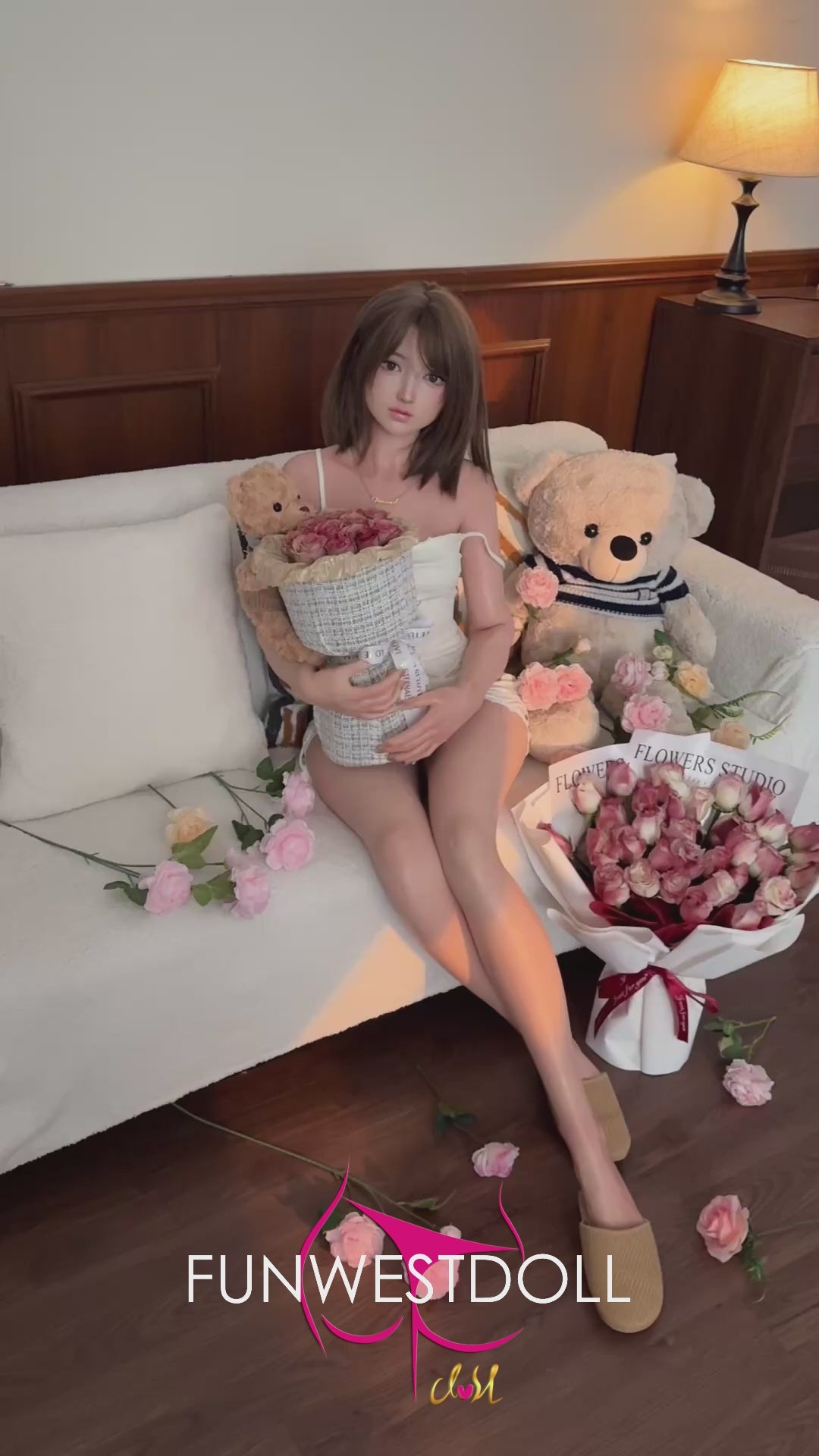 Amy sexdukke (FunWest Doll 159 cm a-cup #041S silikone)