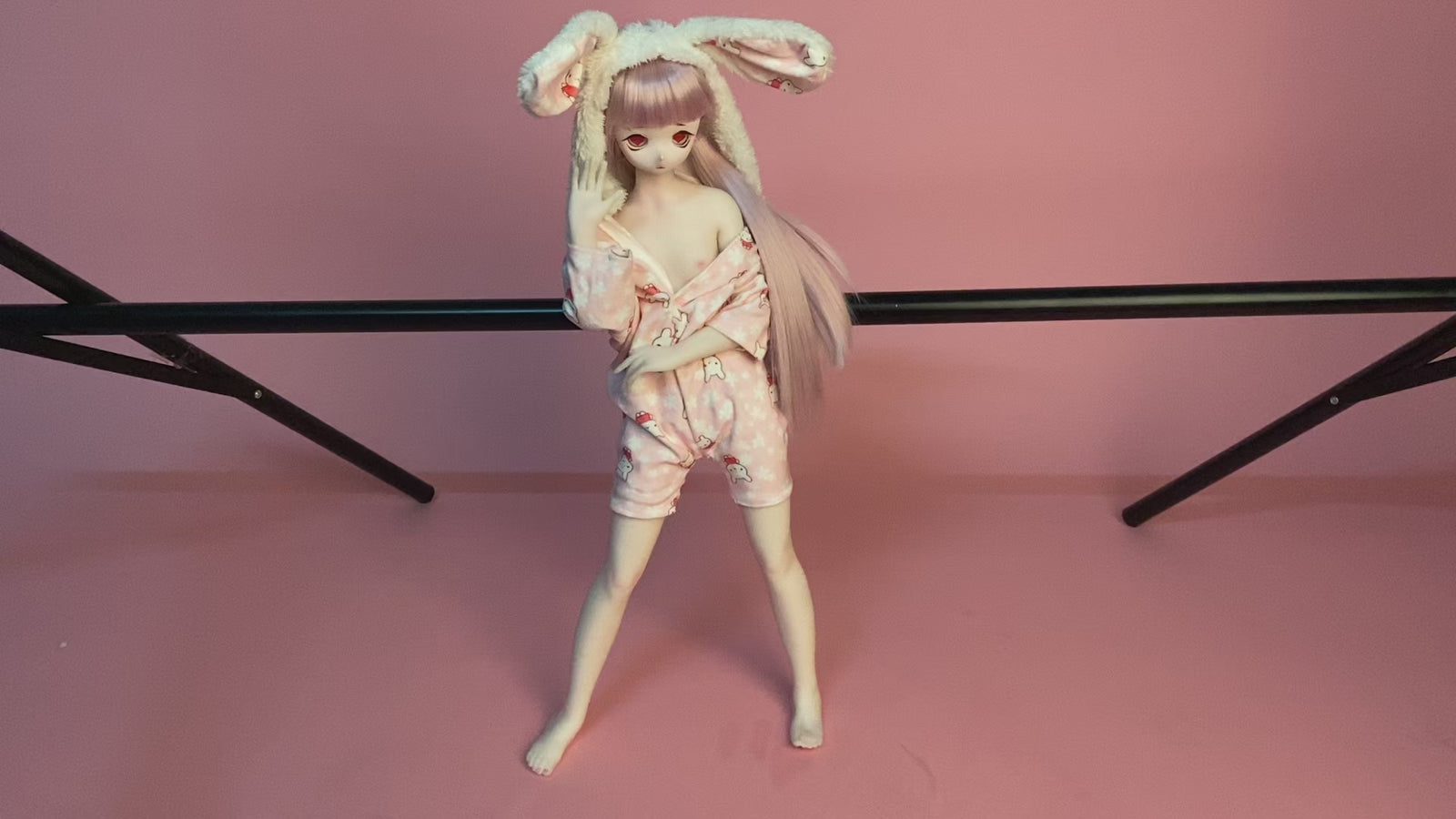 Sally sexdukke (Climax Doll Mini 55 cm A-cup silikone)