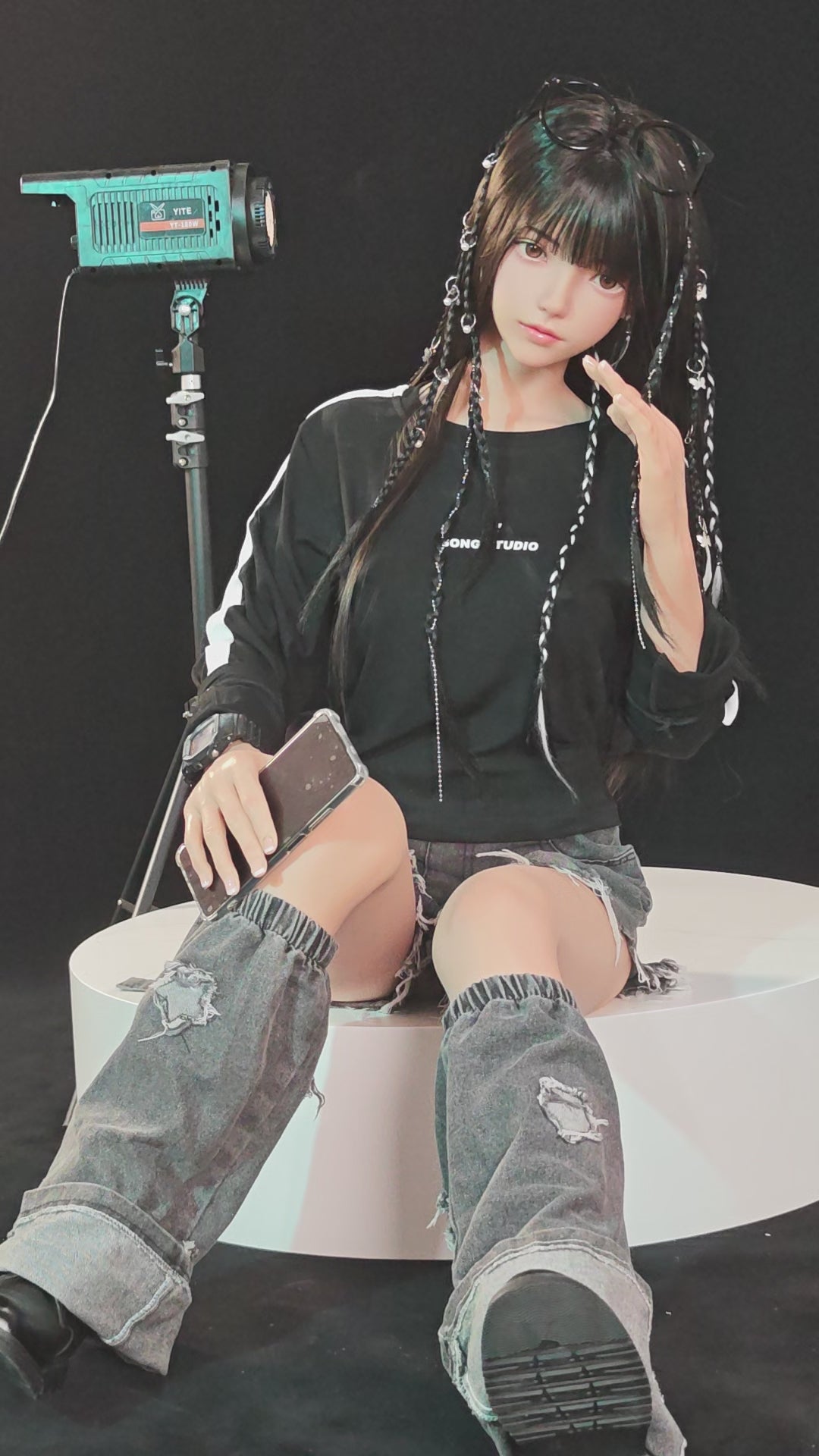 Xiaolu sexdukke (FUDoll 150cm B-cup silikone)