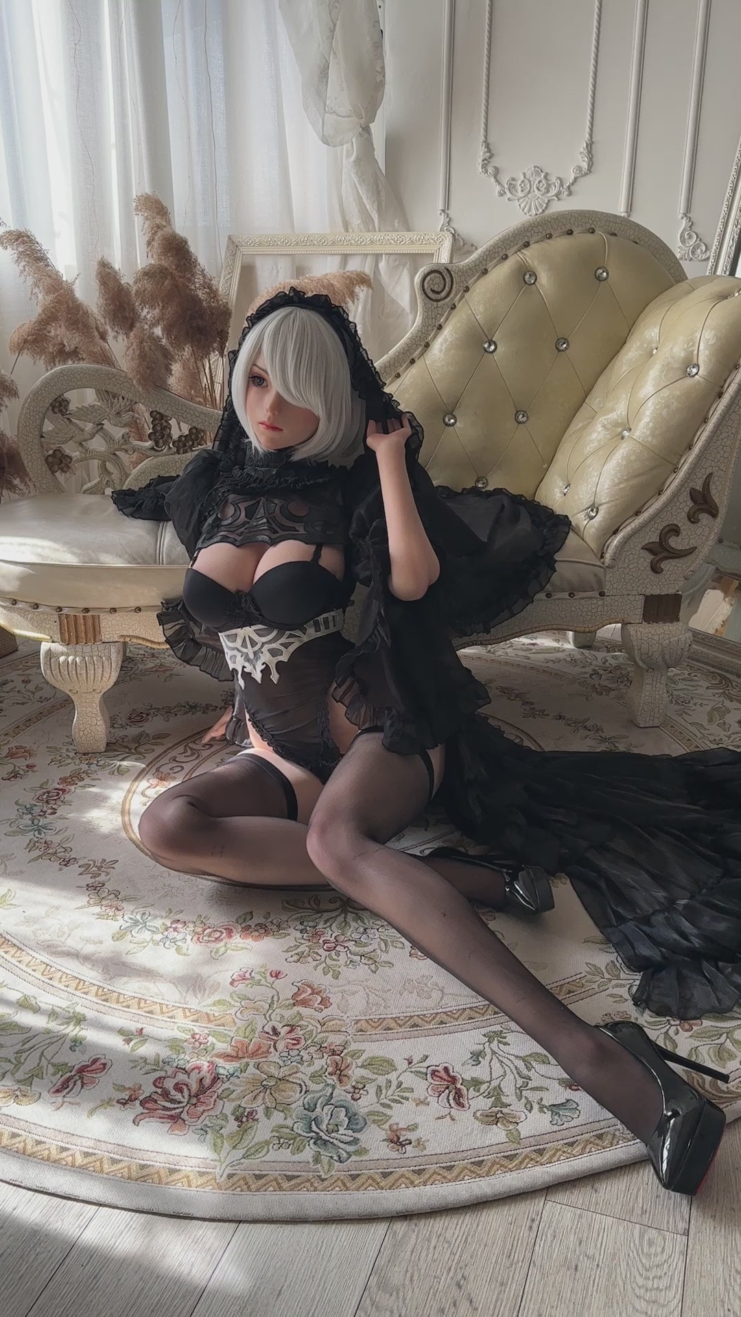Yorha 2b sexdukke (Game Lady 171 cm ecup No.18 silikone)