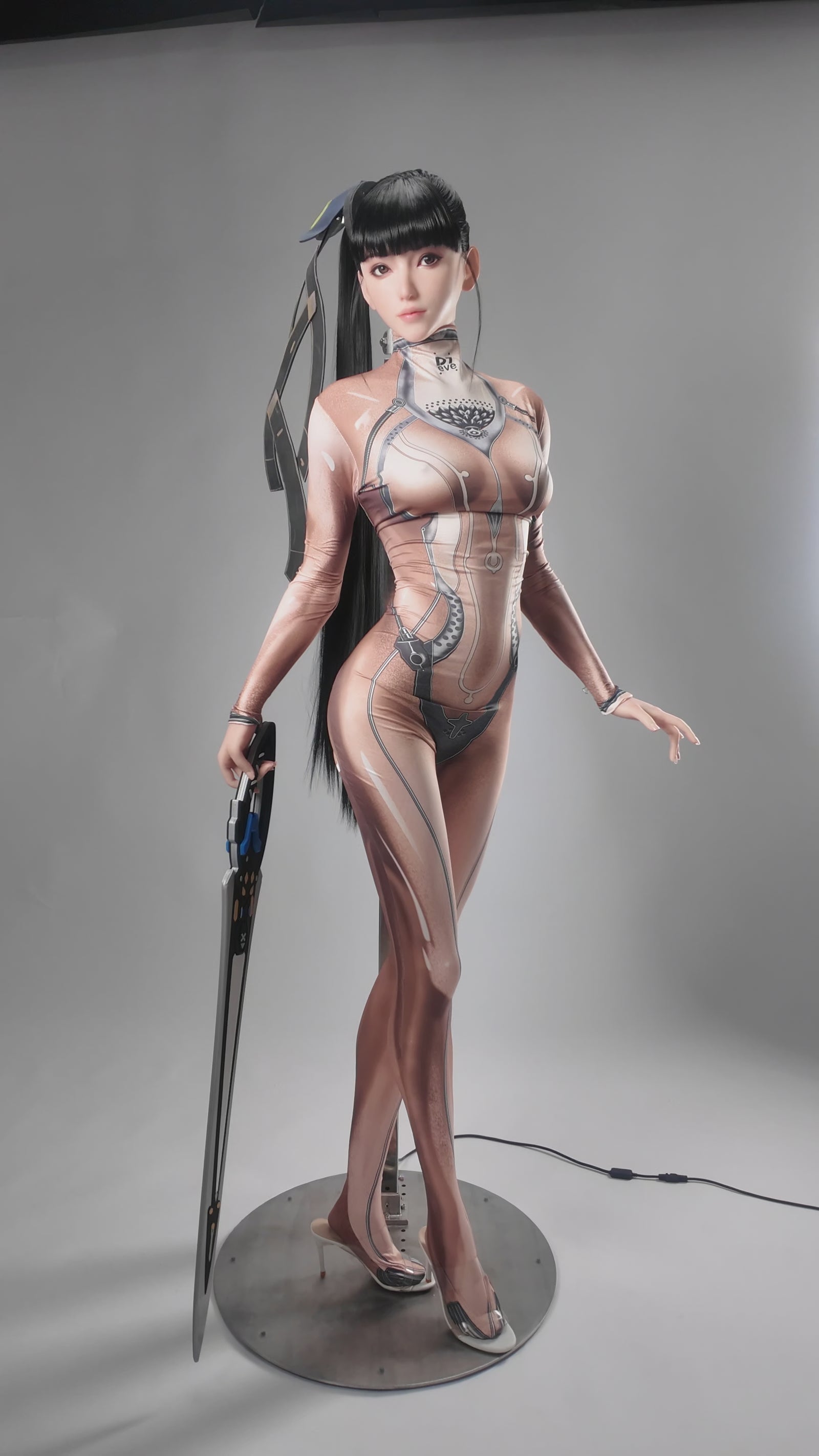 Eva sexdukke (Game Lady 170 cm B-cup nr. 34-1 silikone)