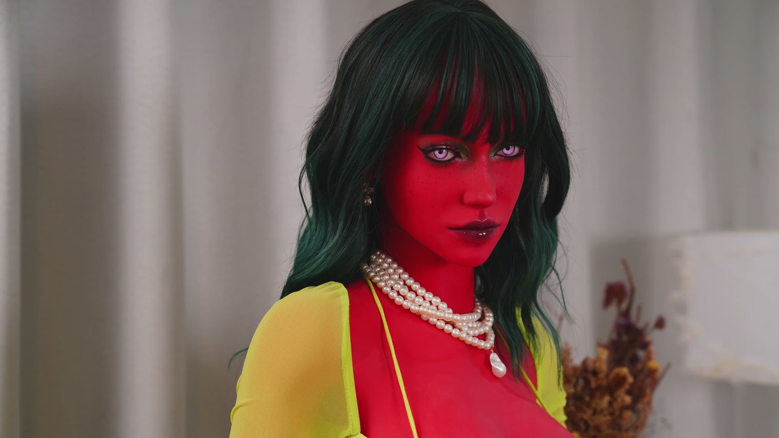 Lydia sexdukke (Dolls Castle 160 cm F-cup #DC46 TPE)