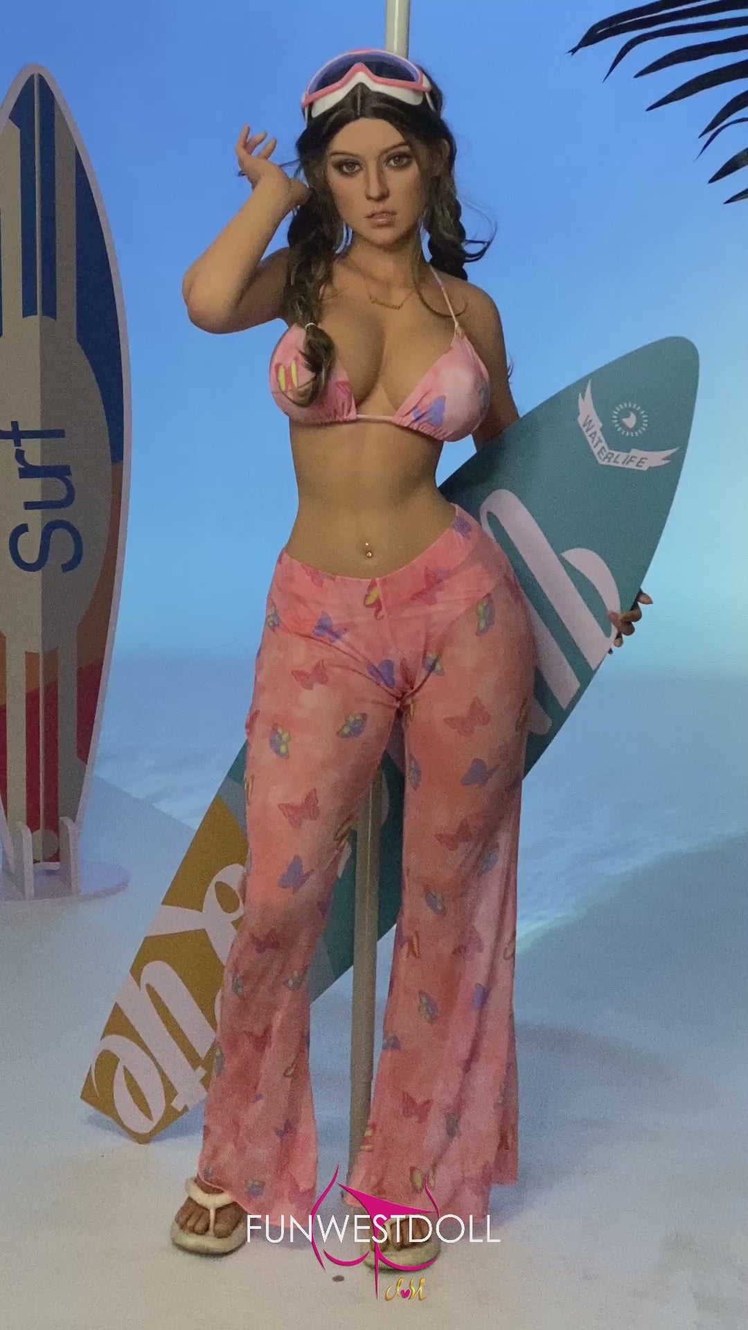 Jasmine sexdukke (FunWest Doll 160 cm e-cup #027S silikone)