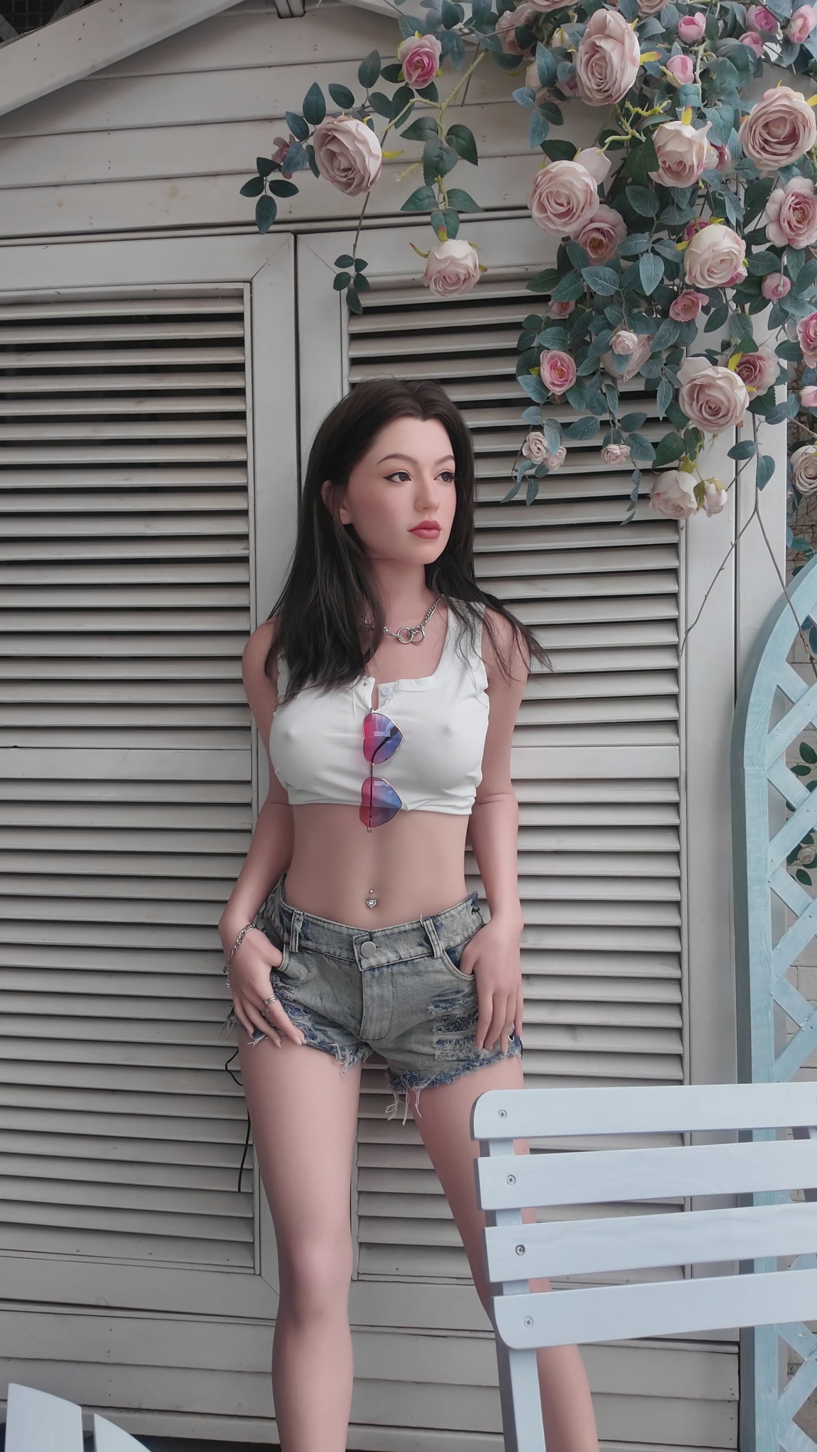 Kaylee sexdukke (Zelex 162 cm D-cup GE47-1 silikone)