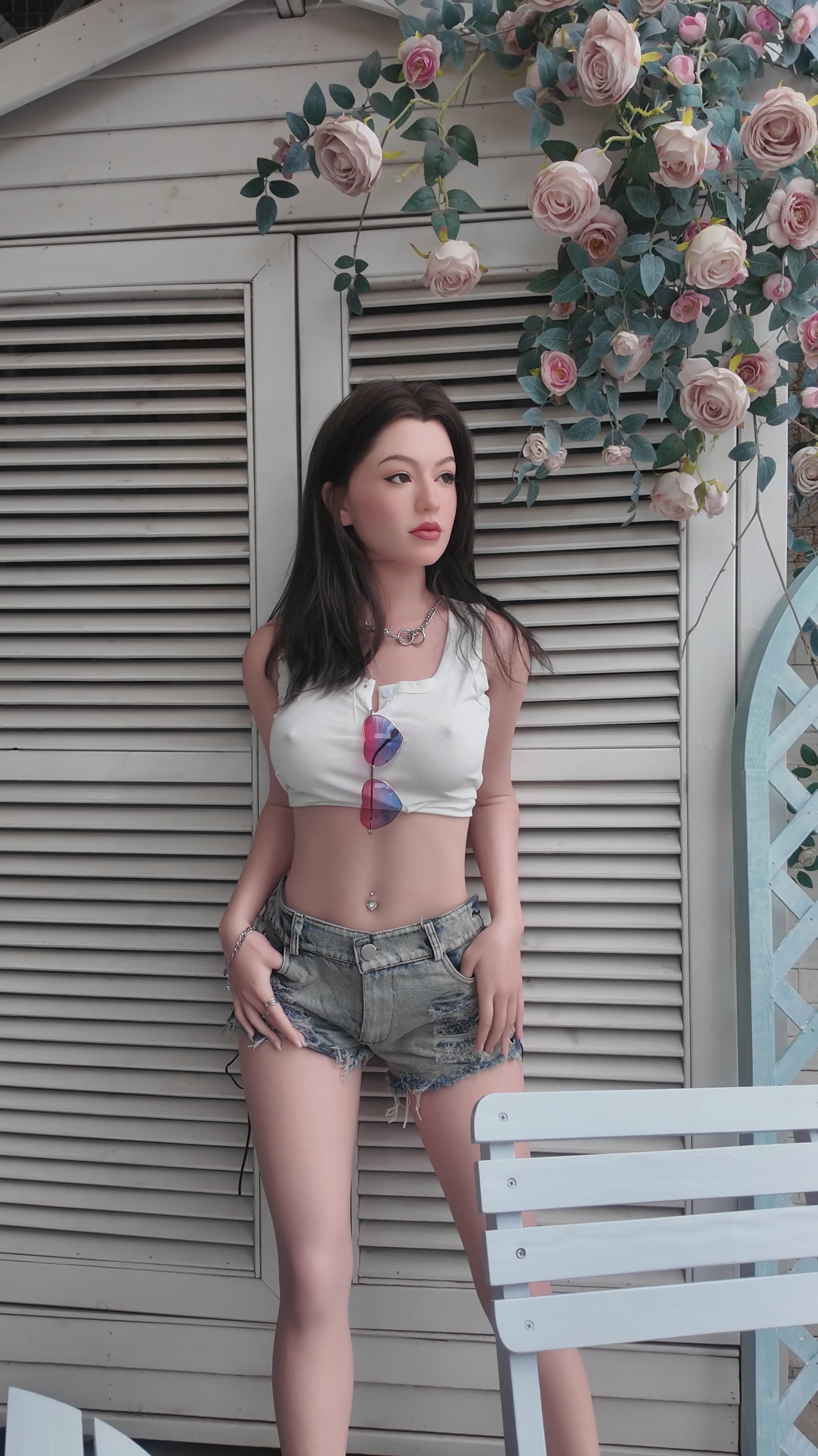 Kaylee sexdukke (Zelex 162 cm D-cup GE47-1 silikone)