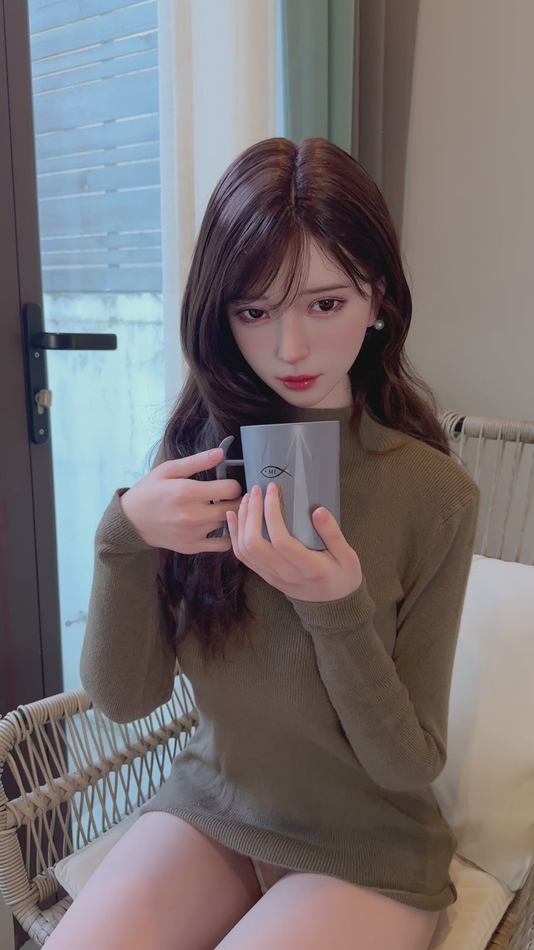 Una sexdukke (TOP CYDOLL 168 cm F-cup TPE+silikone)