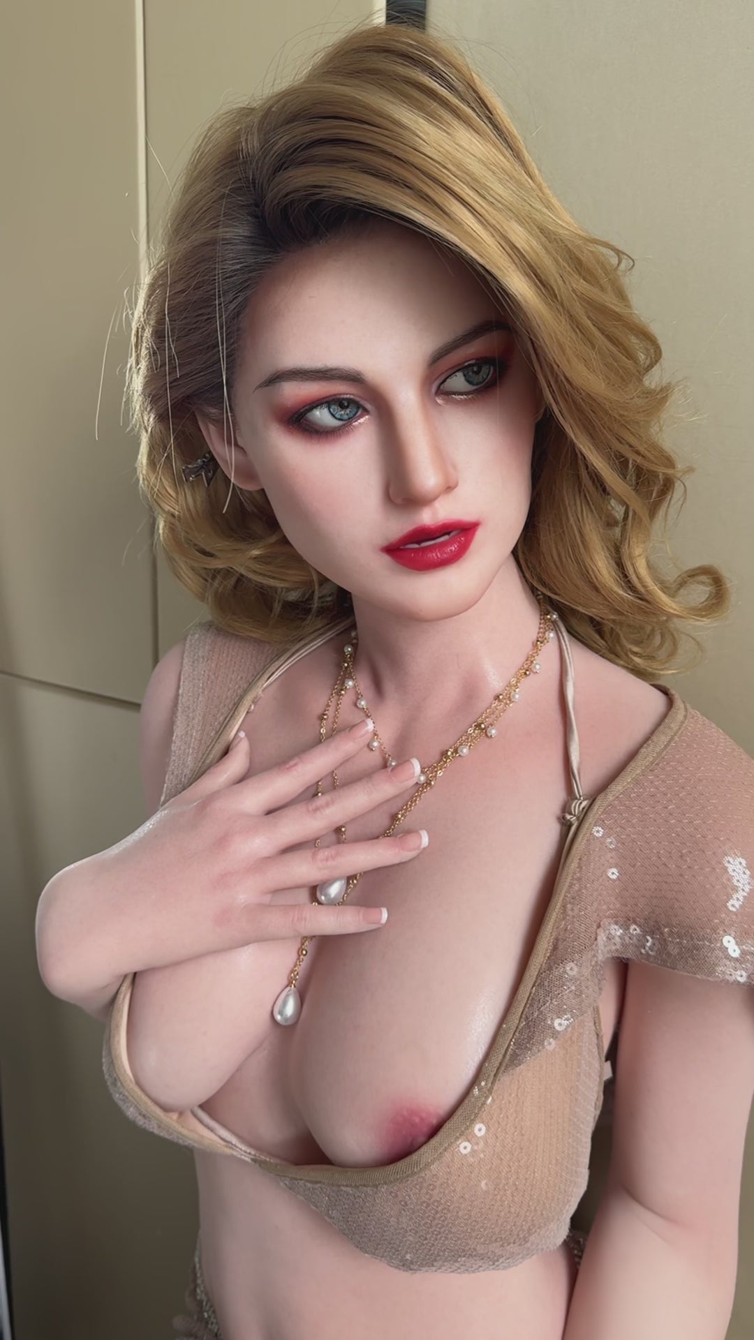 Amber sexdukke (Starpery 169 cm C-cup TPE+silikone)