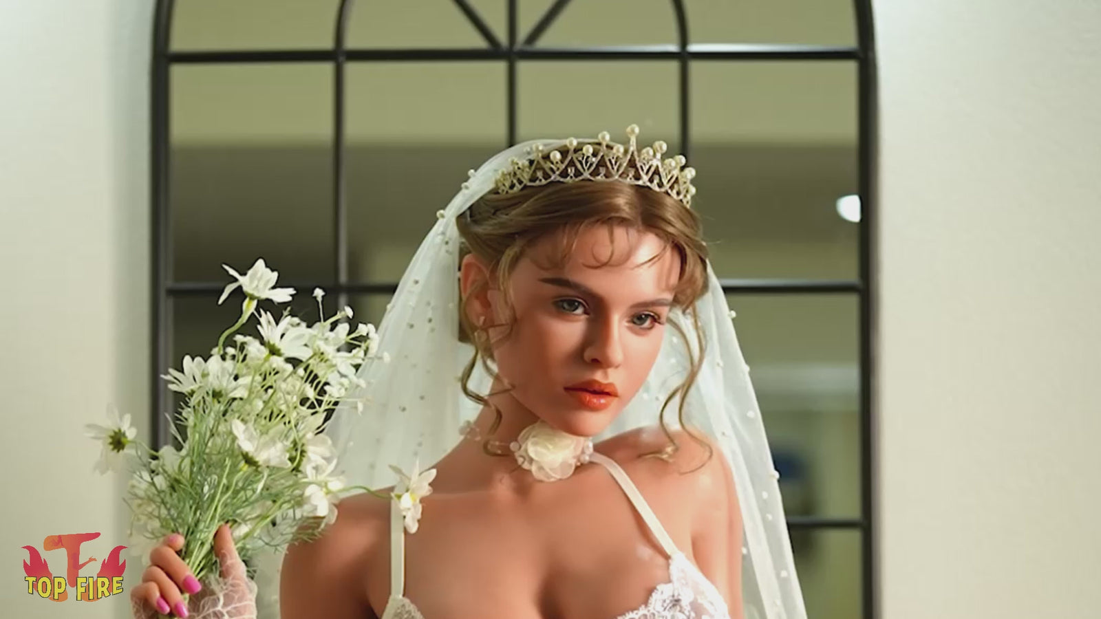 Casey sexdukke (Top Fire Doll 158 cm D-cup T41 silikone)