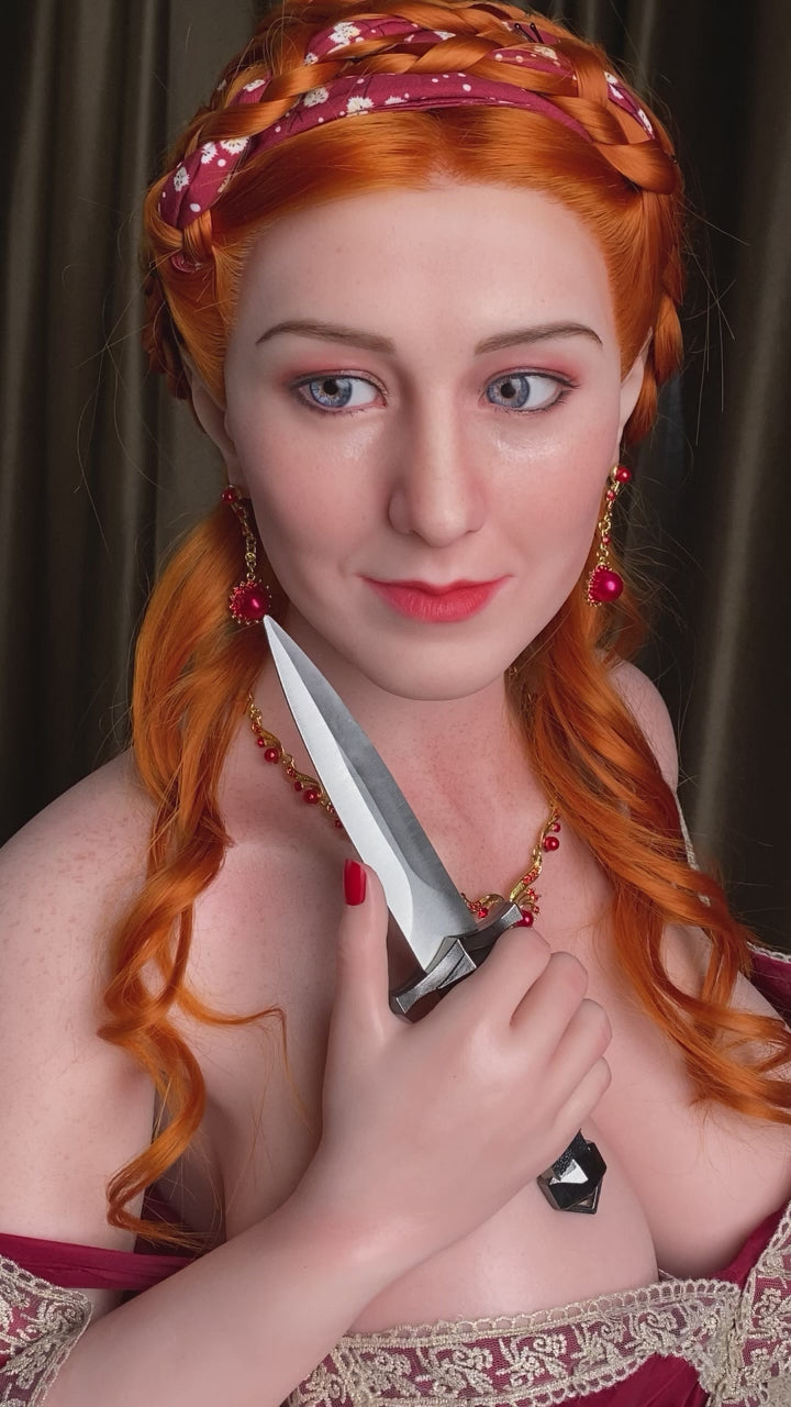 Lucretia sexdukke (Starpery 165 cm G-cup TPE+silikone)