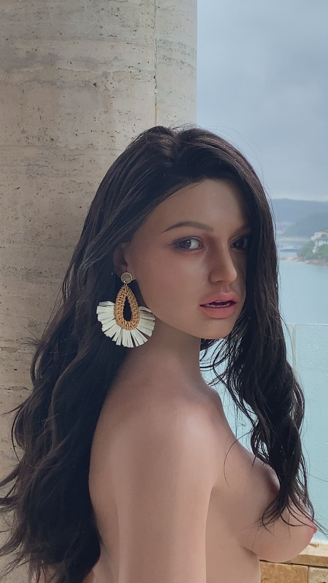 Flora sexdukke (Starpery 165 cm D-cup TPE+silikone)