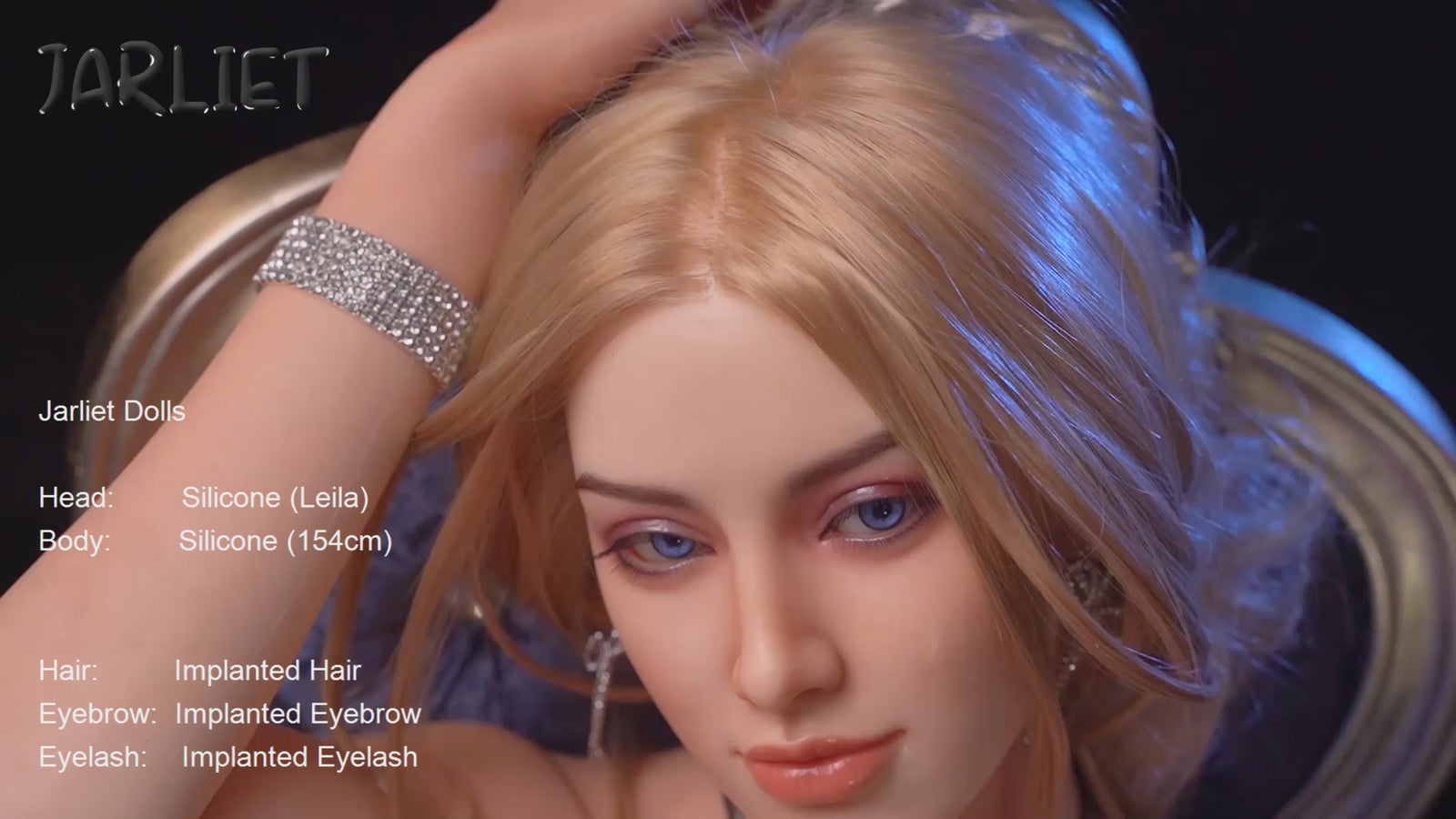 Leila sexdukke (Jarliet 154 cm C-cup silikone)