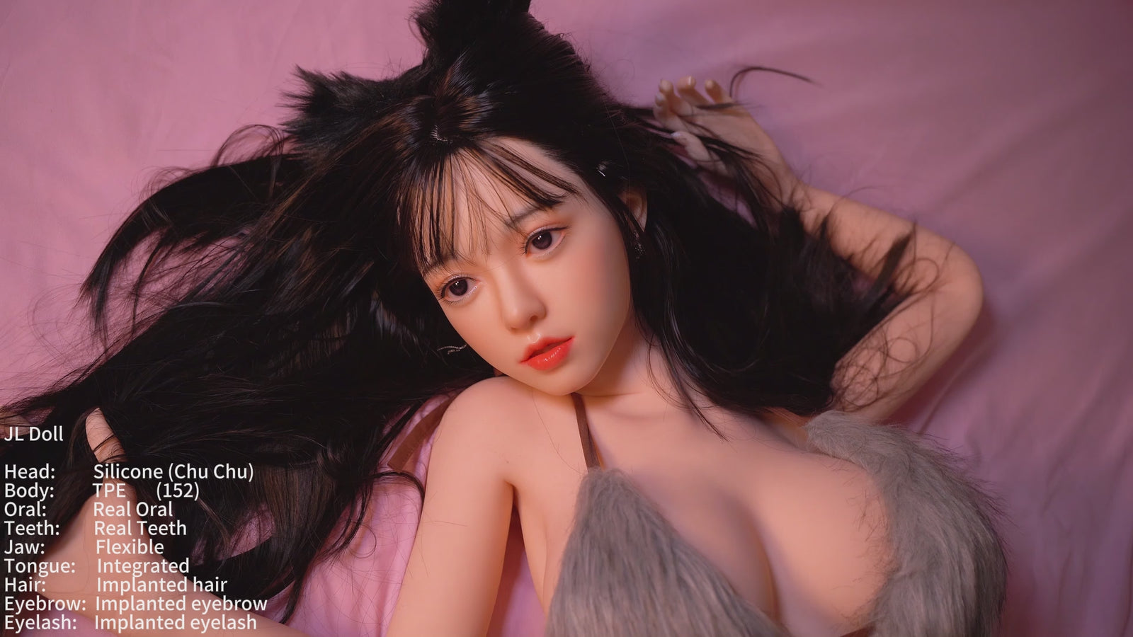 Chu sexdukke (Jarliet 152 cm D-cup TPE+silikone)