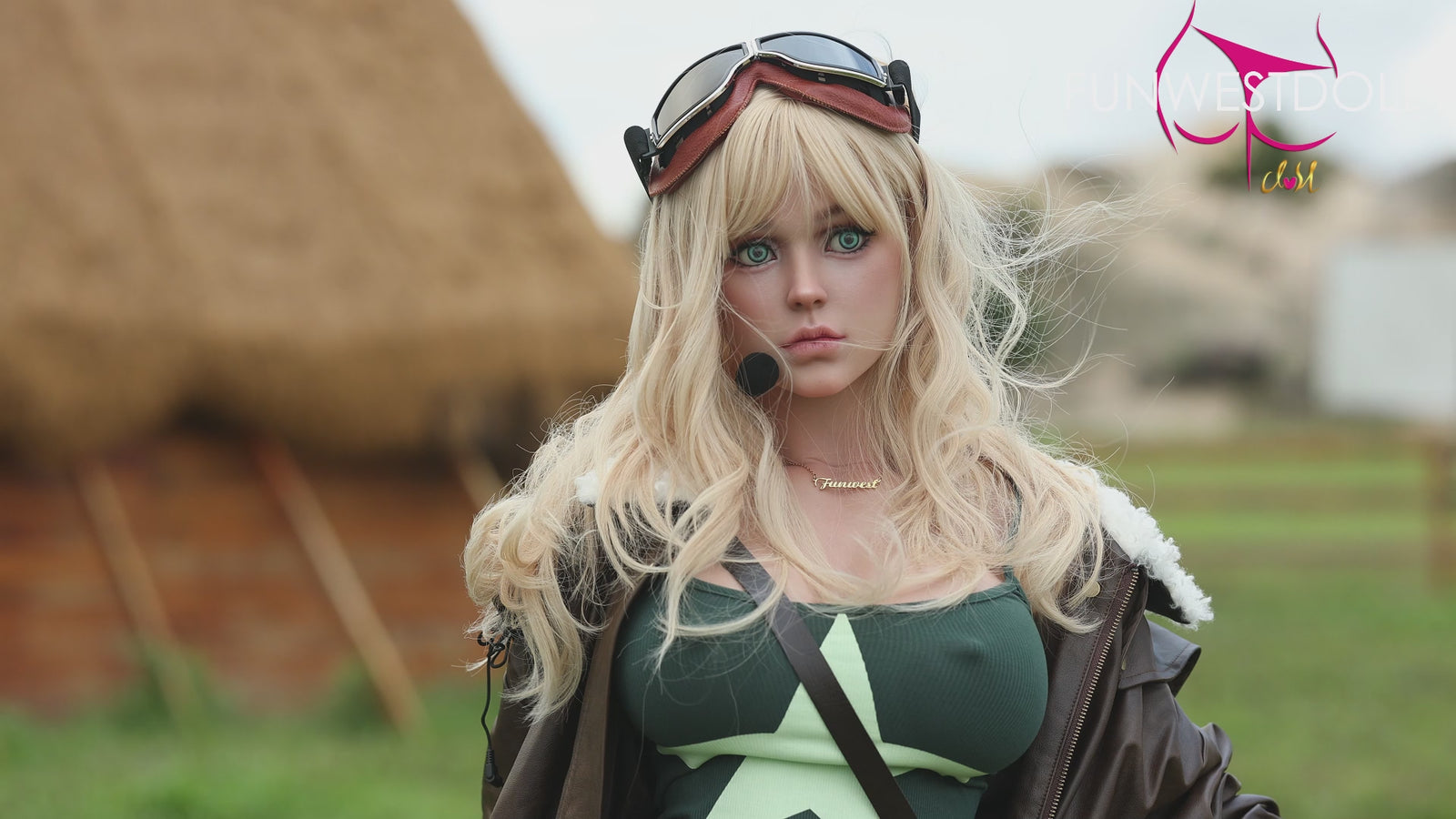 Assos sexdukke (FunWest Doll 157 cm G-cup #030S silikone)