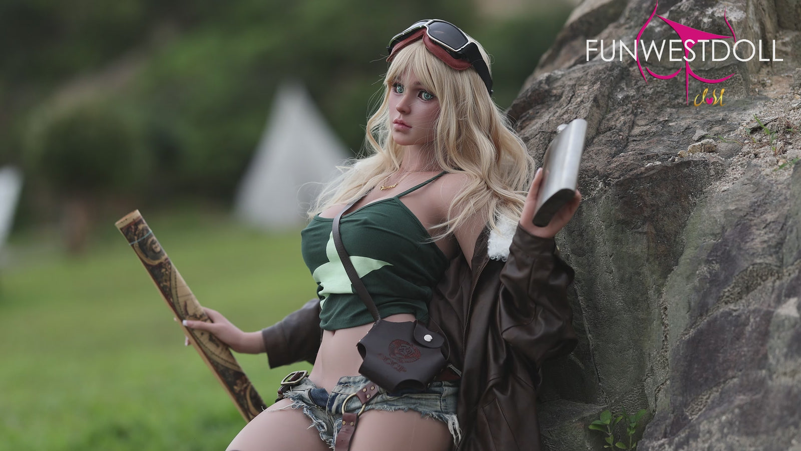 Assos sexdukke (FunWest Doll 157 cm G-cup #030S silikone)