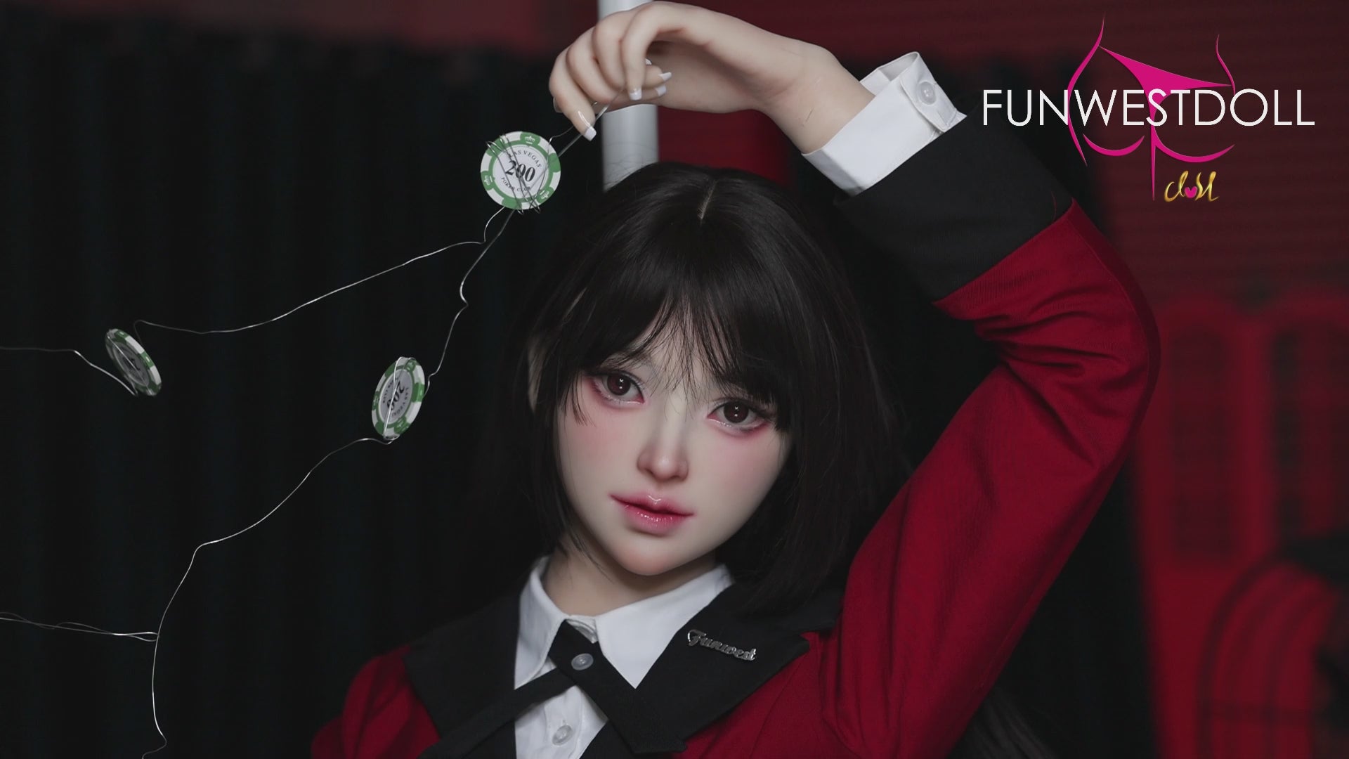 Yumeko Jabami sexdukke (FunWest Doll 159 cm a-cup #038S silikone)