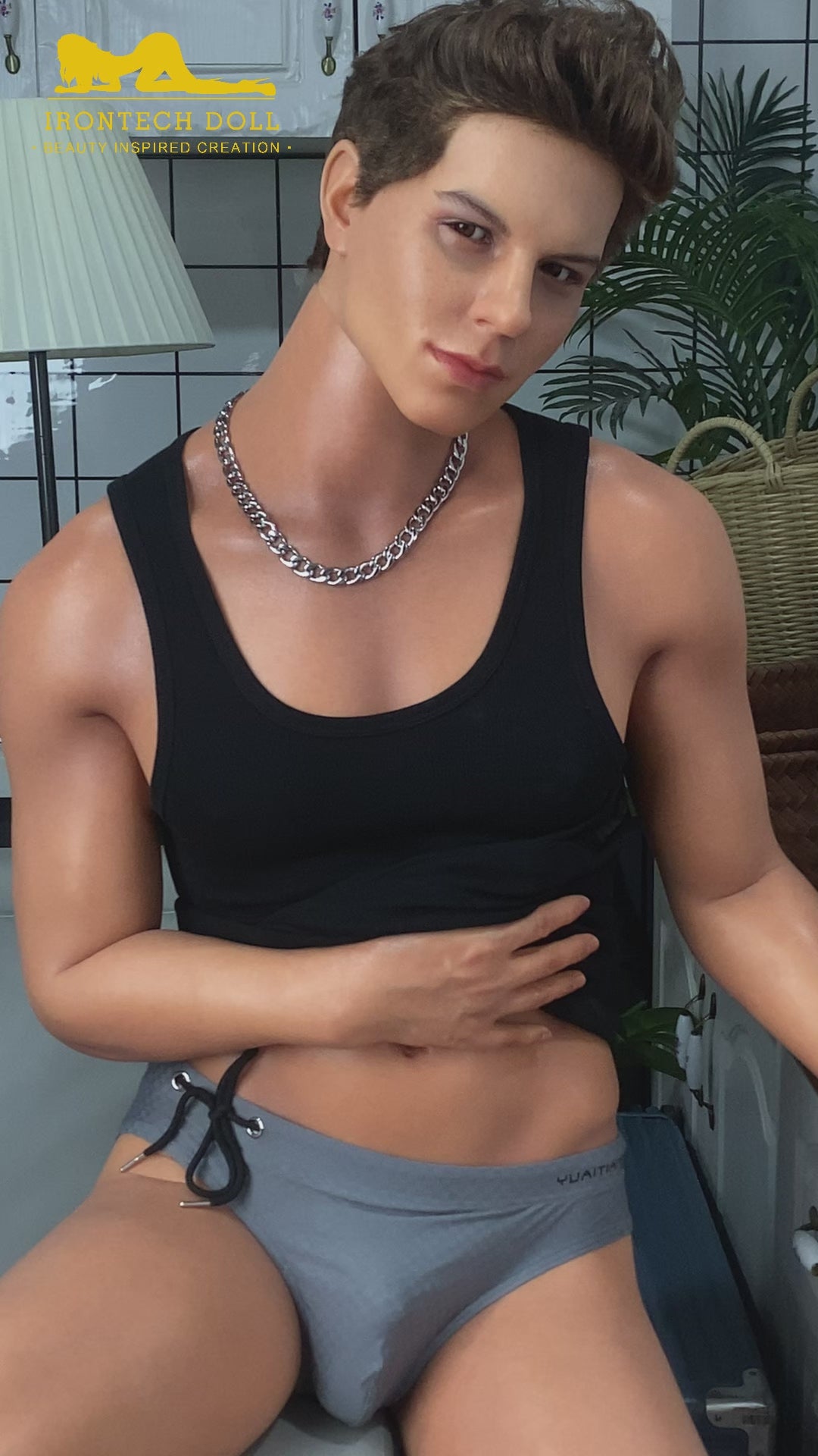 Drake von Pornstar sexdukke (Irontech Doll 175 cm silikone)