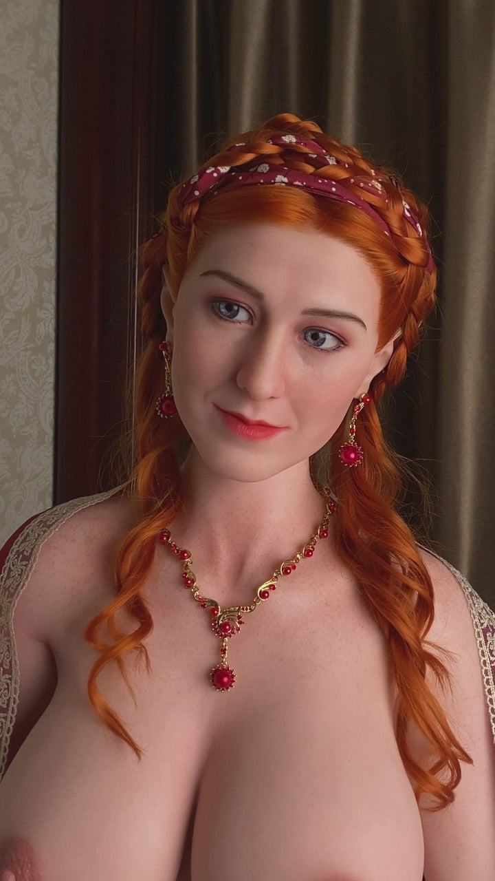 Lucretia sexdukke (Starpery 165 cm G-cup TPE+silikone)