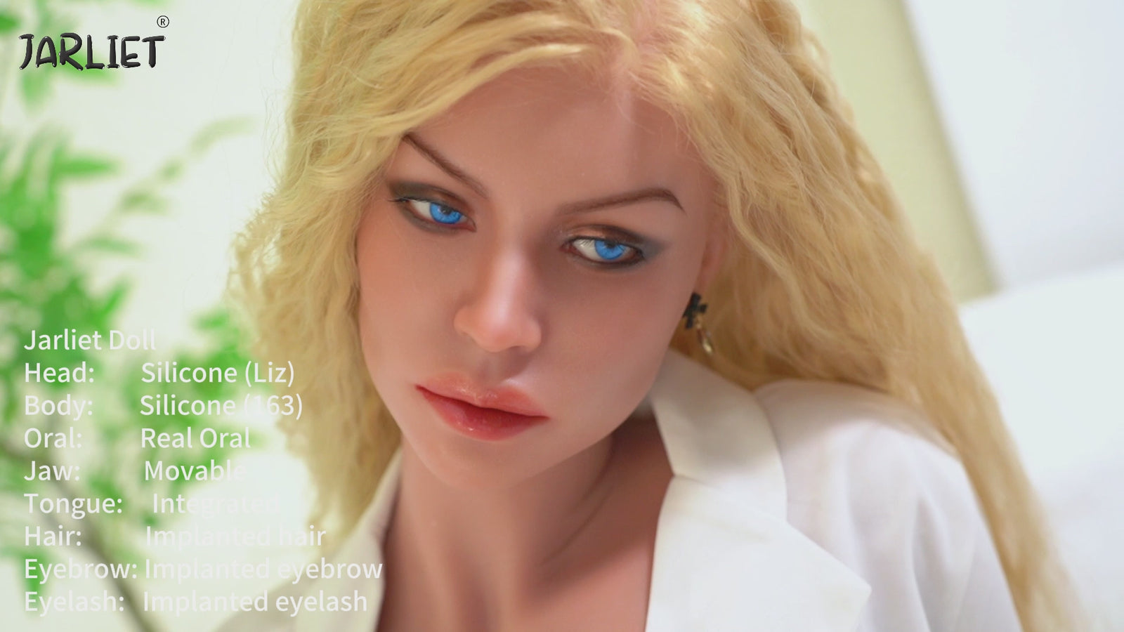 Lisa 1 sexdukke (Jarliet 163 cm D-cup silikone)