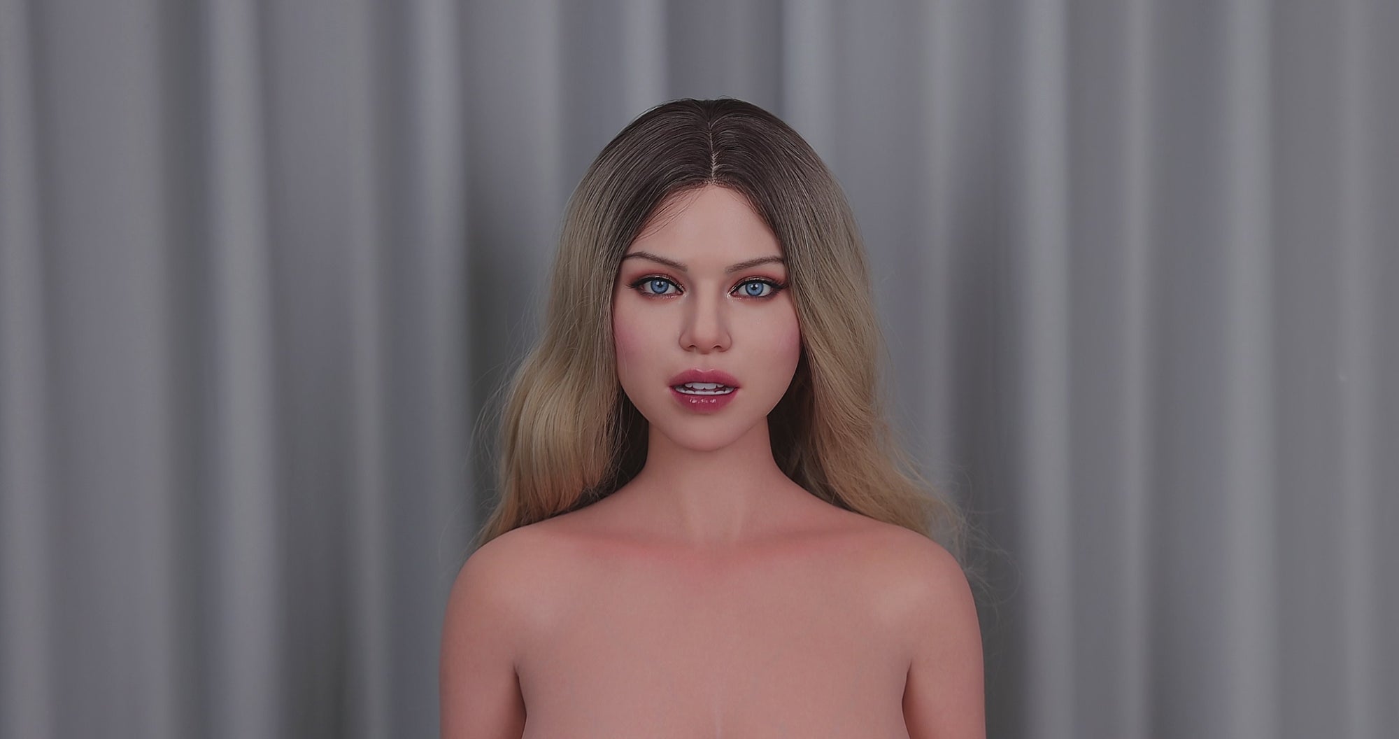Carlee Torso sexdukke (FanReal Doll 109 cm f-cup silikone) EXPRESS