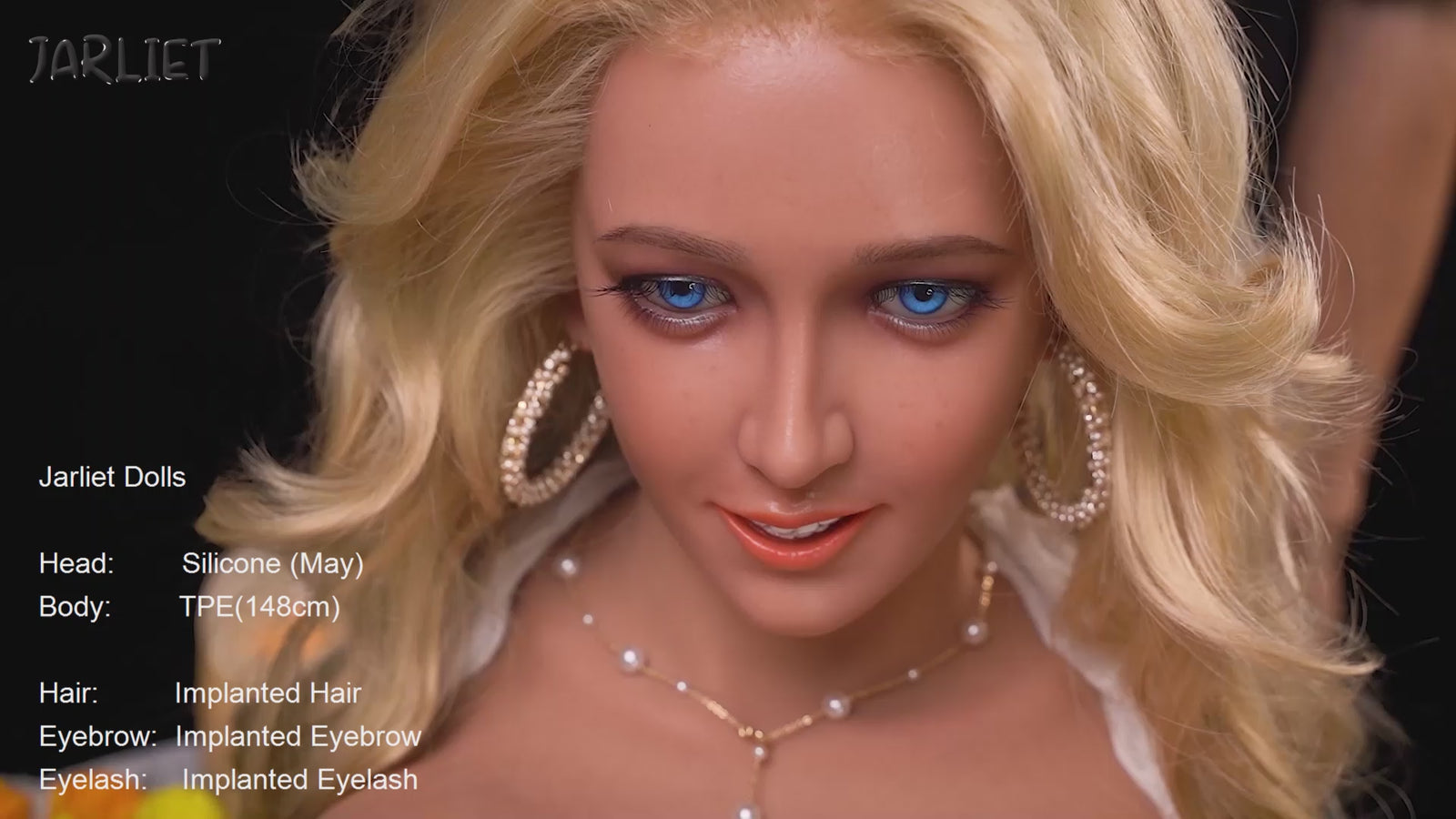 maj sexdukke (Jarliet 148 cm E-cup TPE+silikone)