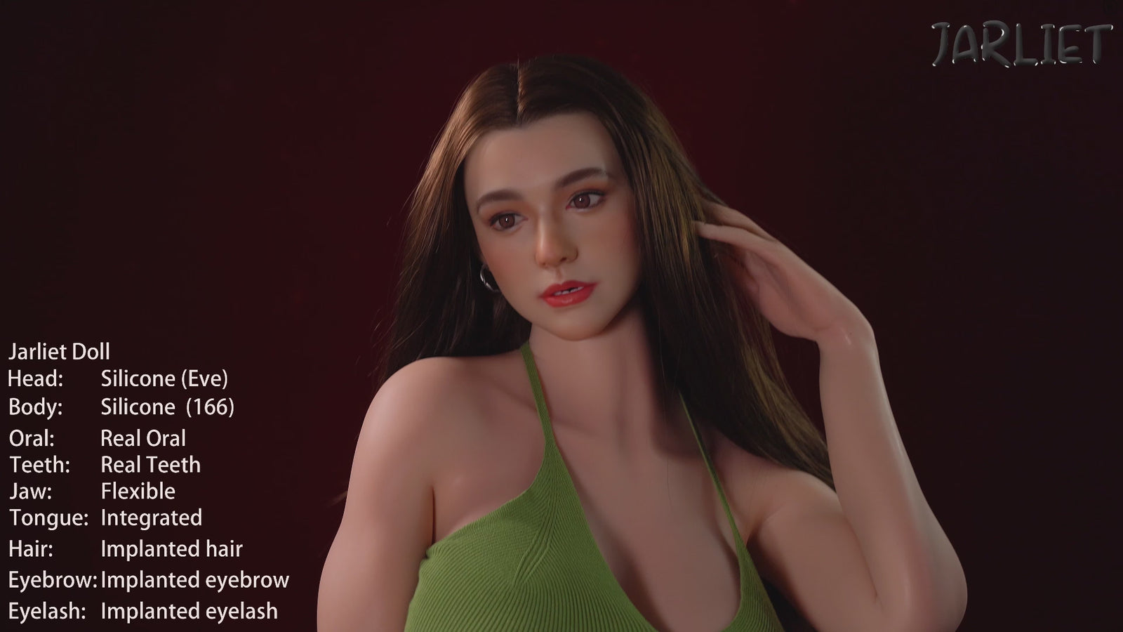 Eva sexdukke (Jarliet 163 cm E-cup silikone)