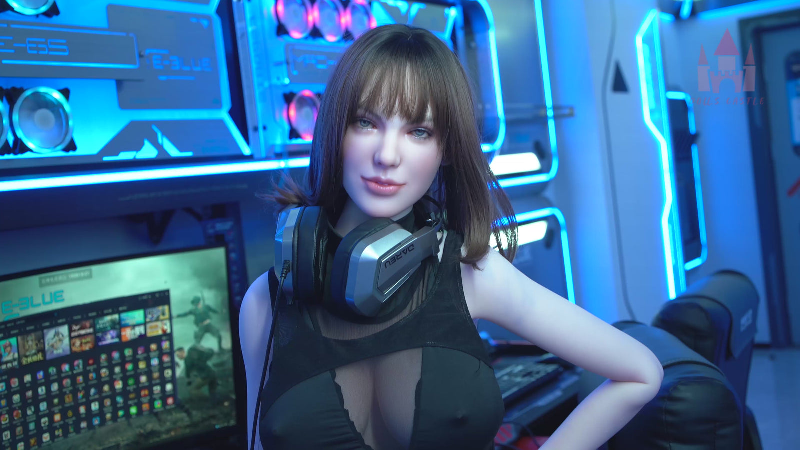 Harriet sexdukke (Dolls Castle 168 cm G-cup #S1 silikone)