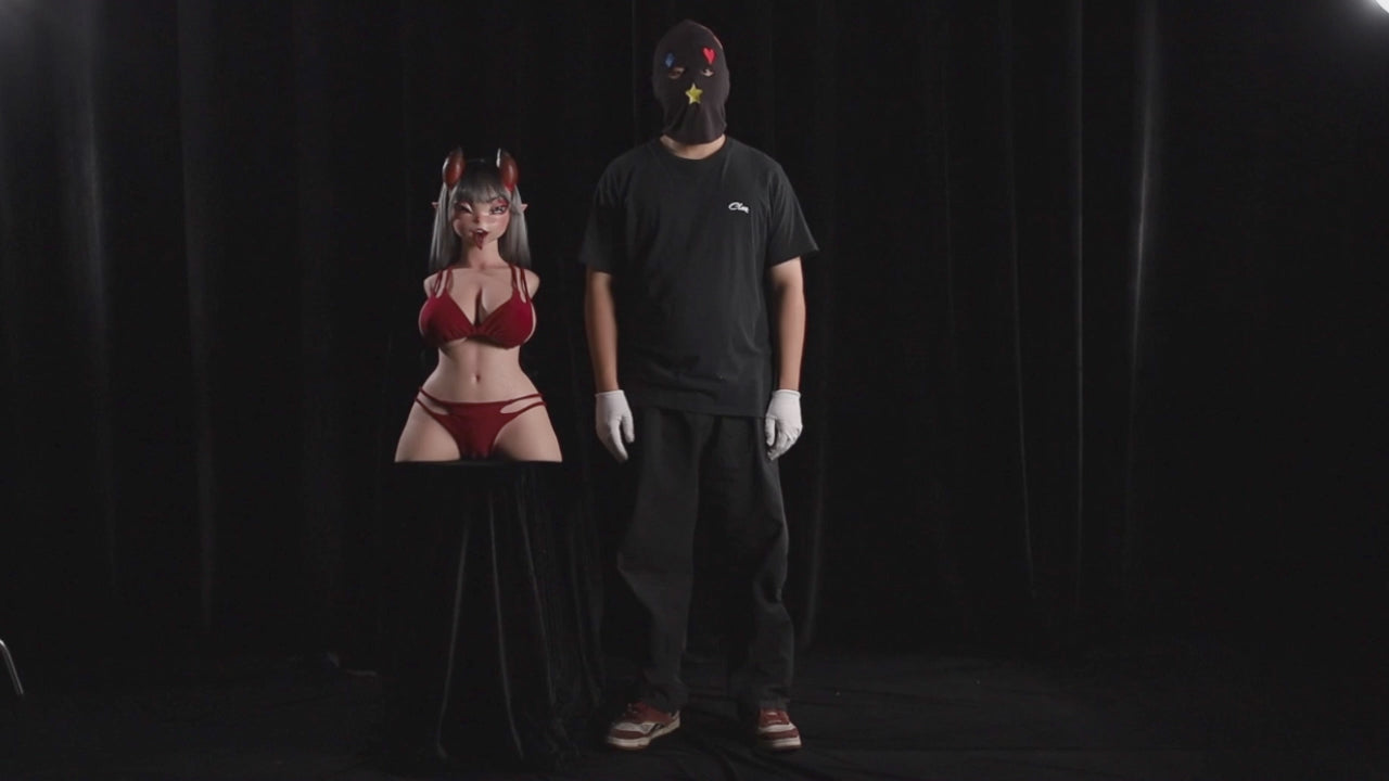 Meru Torso Sexdocka (Climax Doll ULW 80cm G-kupa Silikon)