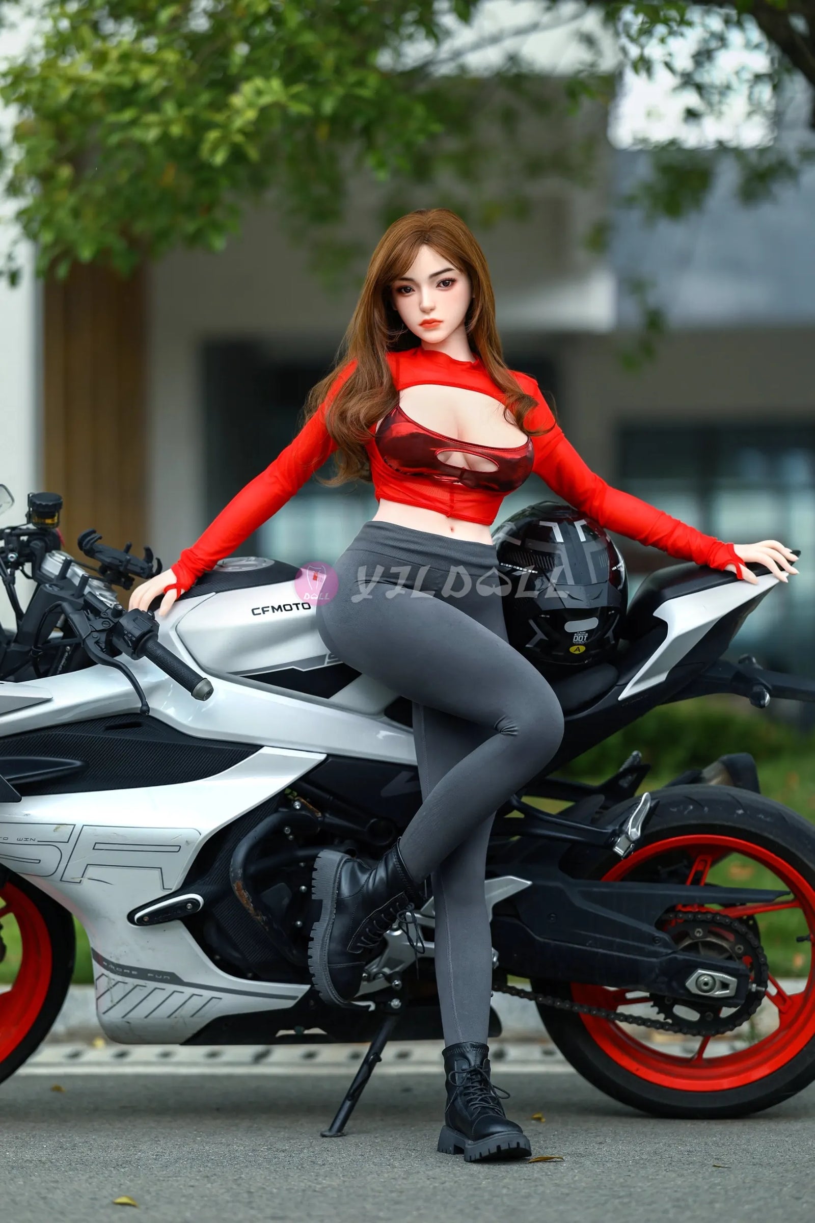 Liao Xia sexdukke (YJL Doll 163 cm F-cup #871 TPE + silikone)