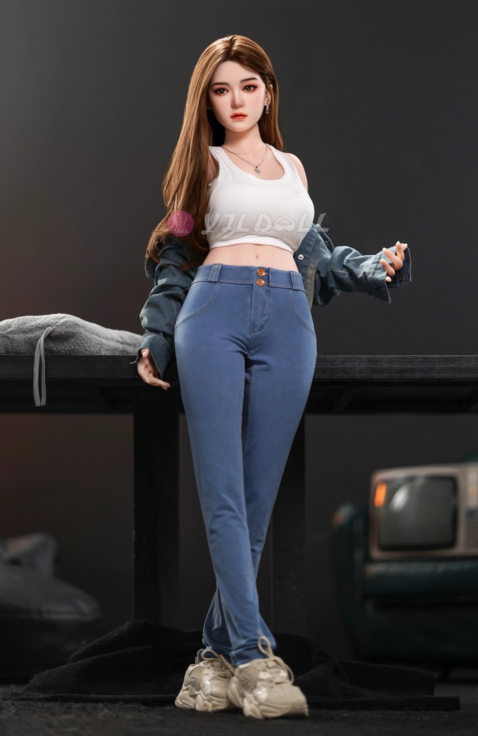 Jiang Yan sexdukke (YJL Doll 163 cm f-cup #804 TPE + silikone)