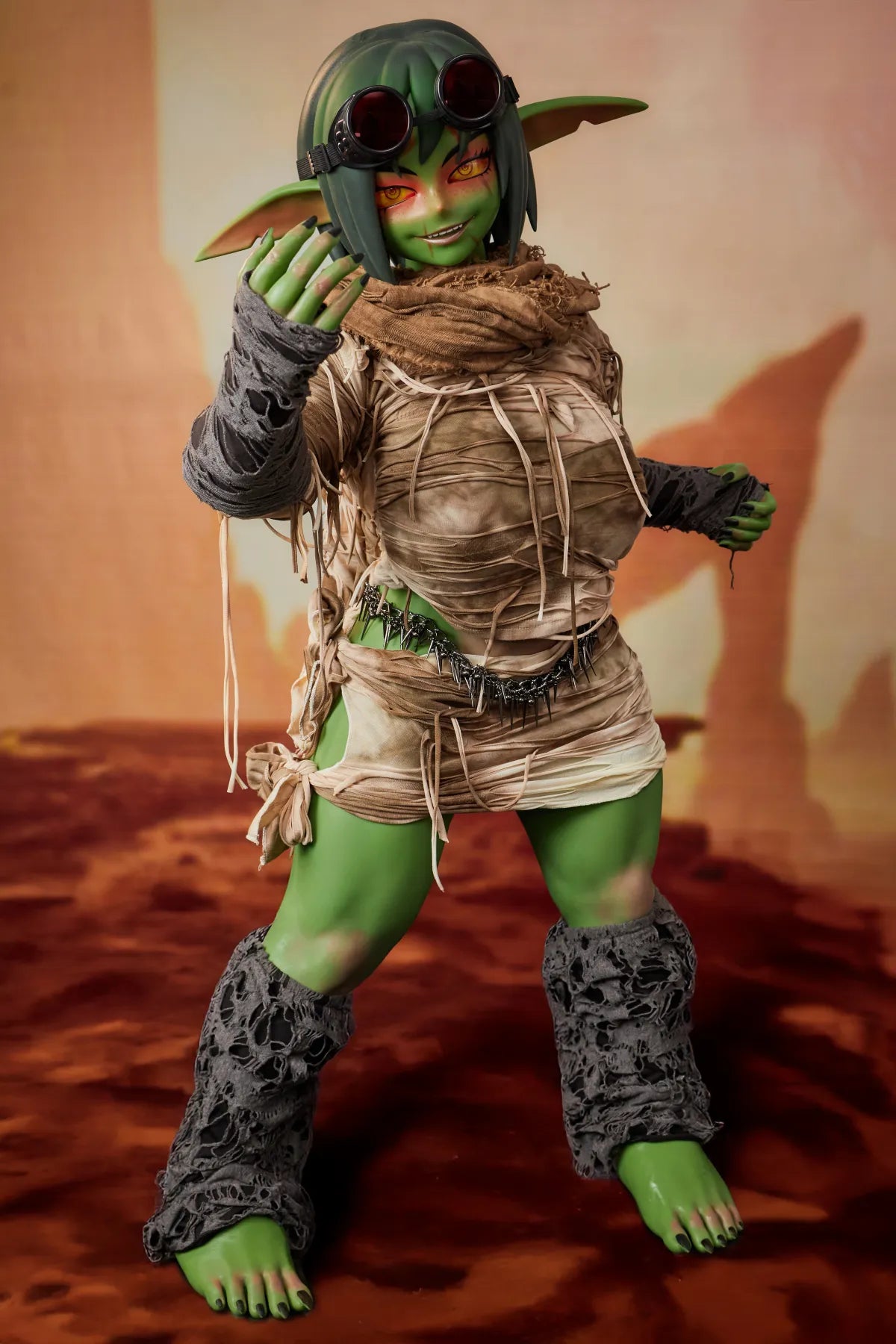 Barza Orc sexdukke (Climax Doll Ultra 120 cm J-cup silikone)