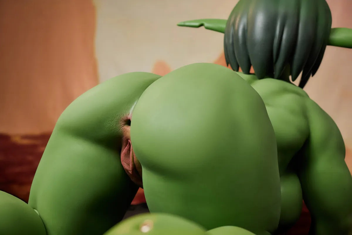 Barza Orc sexdukke (Climax Doll Ultra 120 cm J-cup silikone)