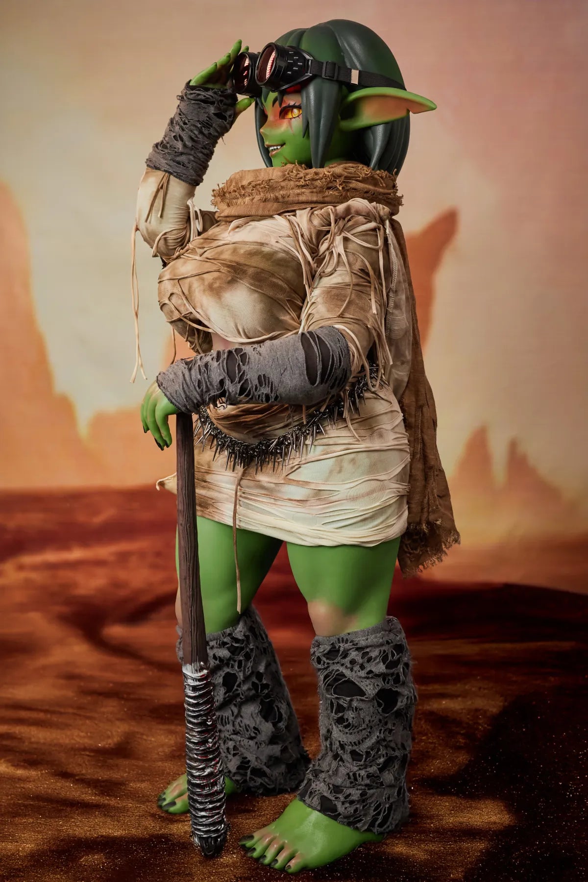Barza Orc sexdukke (Climax Doll Ultra 120 cm J-cup silikone)